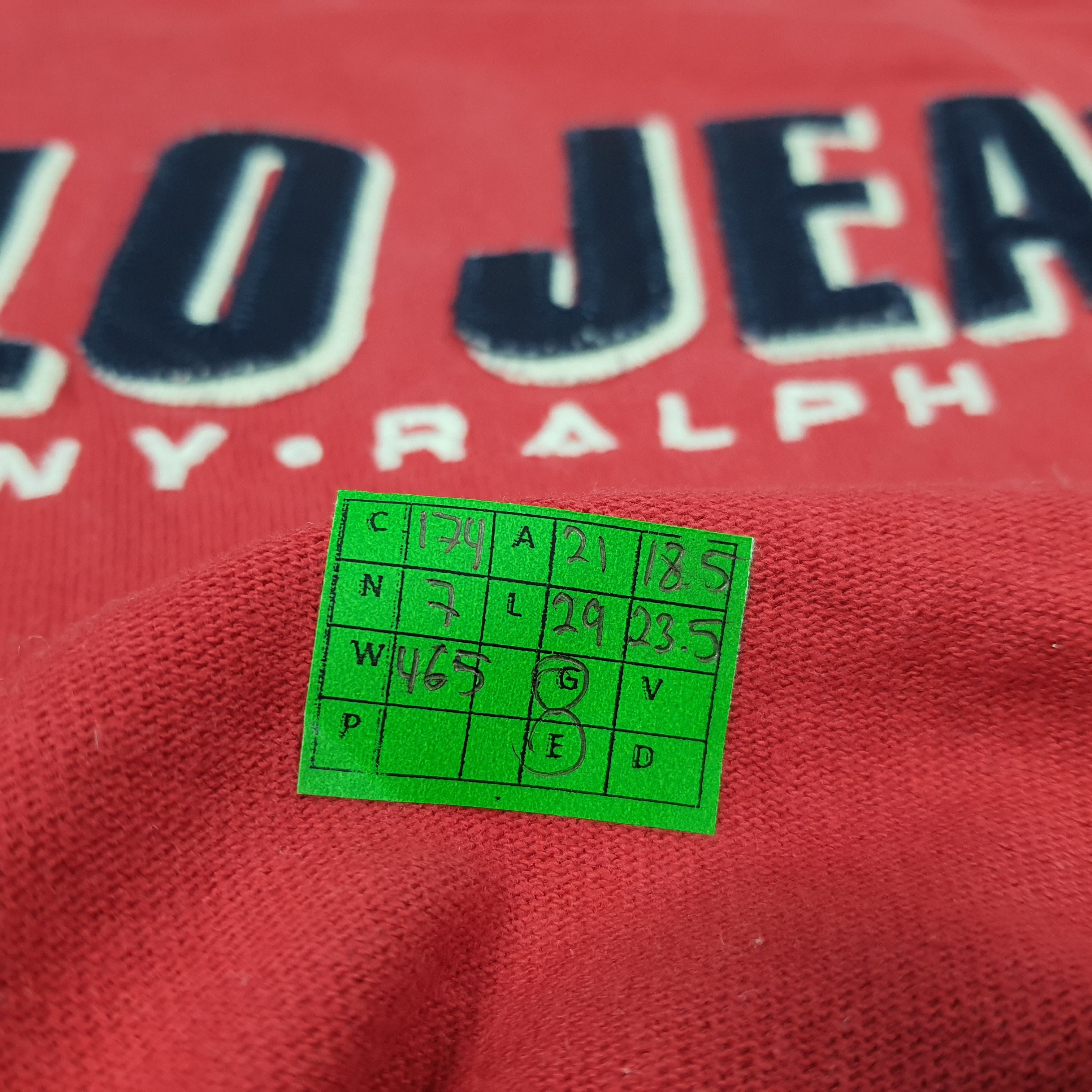 Polo Ralph Lauren × Vintage Vintage POLO JEANS Co. Ralph Lauren Sweatshirt Size US M / EU 48-50 / 2 - 8 Thumbnail
