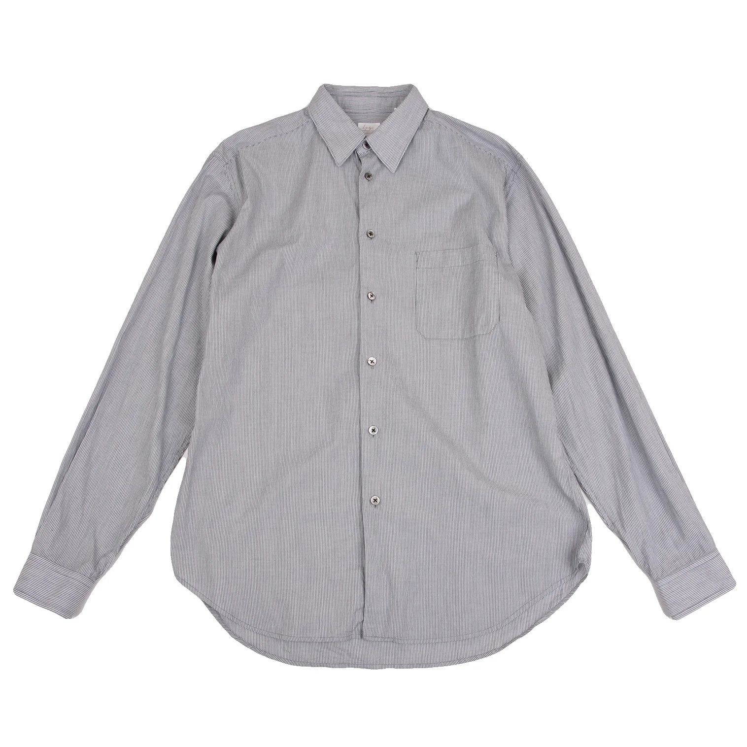 Yohji Yamamoto Yohji Yamamoto COSTUME D'HOMME Cotton Pinstripe Shirt Size US M / EU 48-50 / 2 - 1 Thumbnail