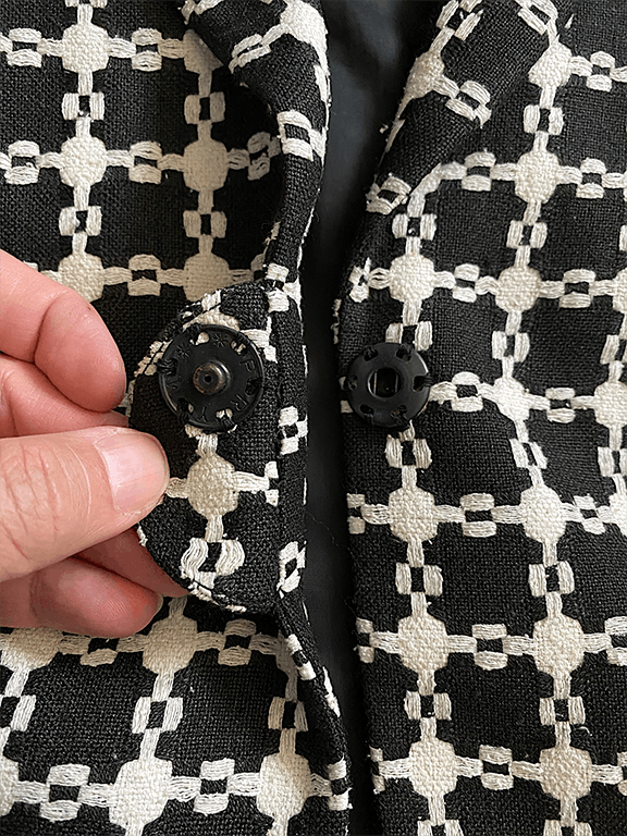 Akris Graphic black and white short blazer Size M / US 6-8 / IT 42-44 - 4 Thumbnail