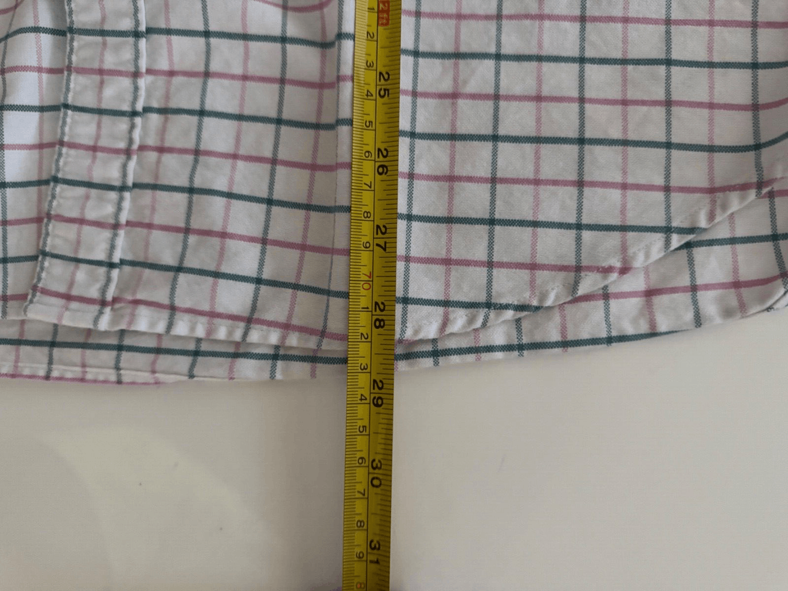 J.Crew J Crew Mens L Flex Oxford Shirt Button Down Green Red Check Size US L / EU 52-54 / 3 - 3 Thumbnail