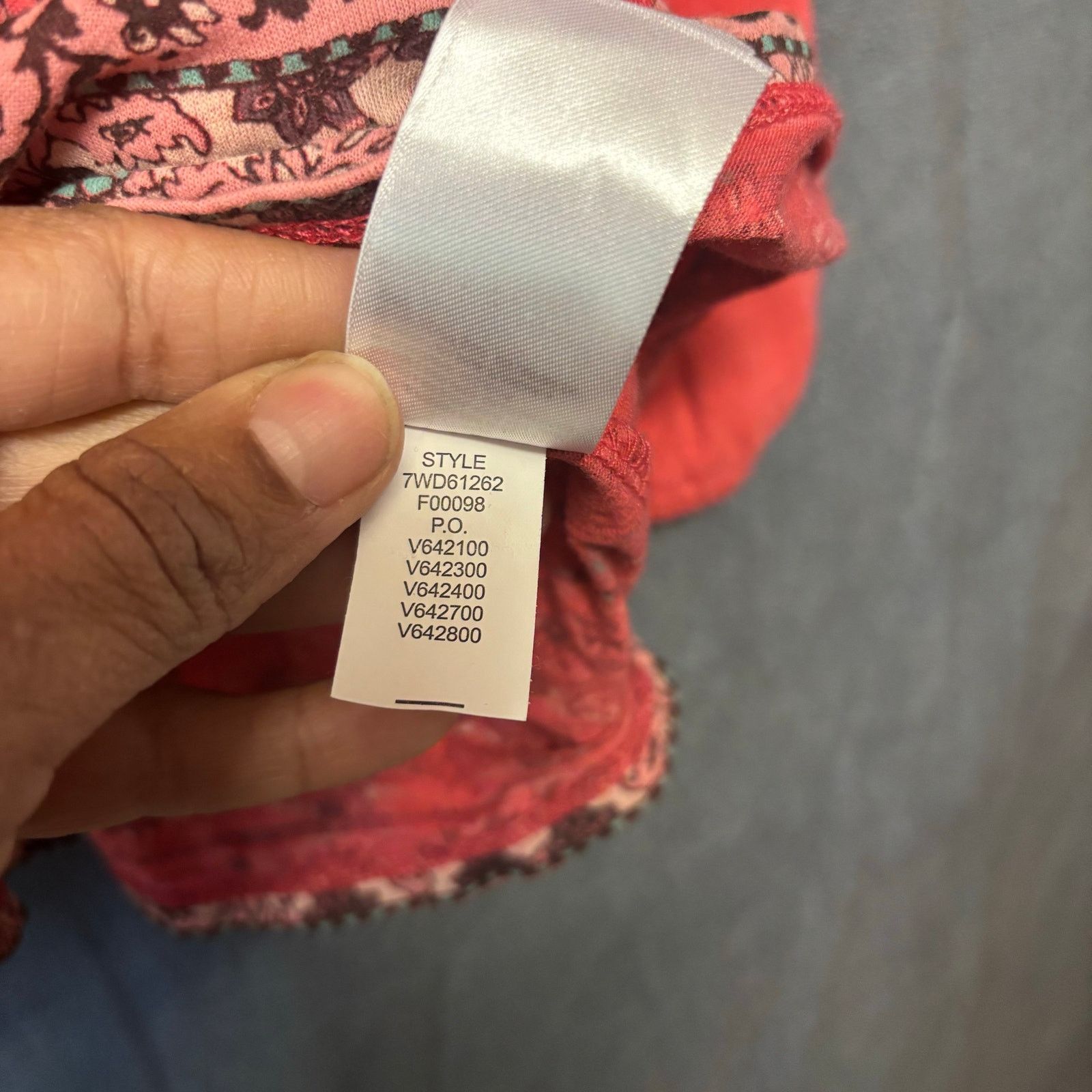 Lucky Brand Lucky Brand Babydoll Blouse Boho Hippy Peasant Cottage Fairy Size L / US 10 / IT 46 - 6 Thumbnail