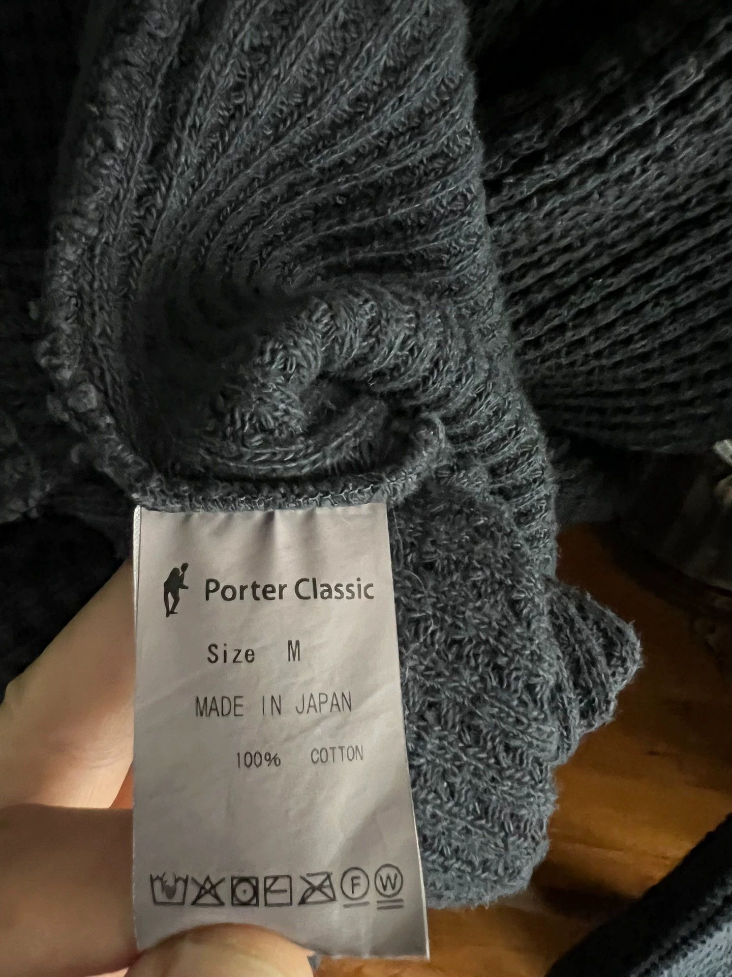 Porter Porter Classic Nissei Waffle Crewneck M Authentic Size US M / EU 48-50 / 2 - 9 Thumbnail