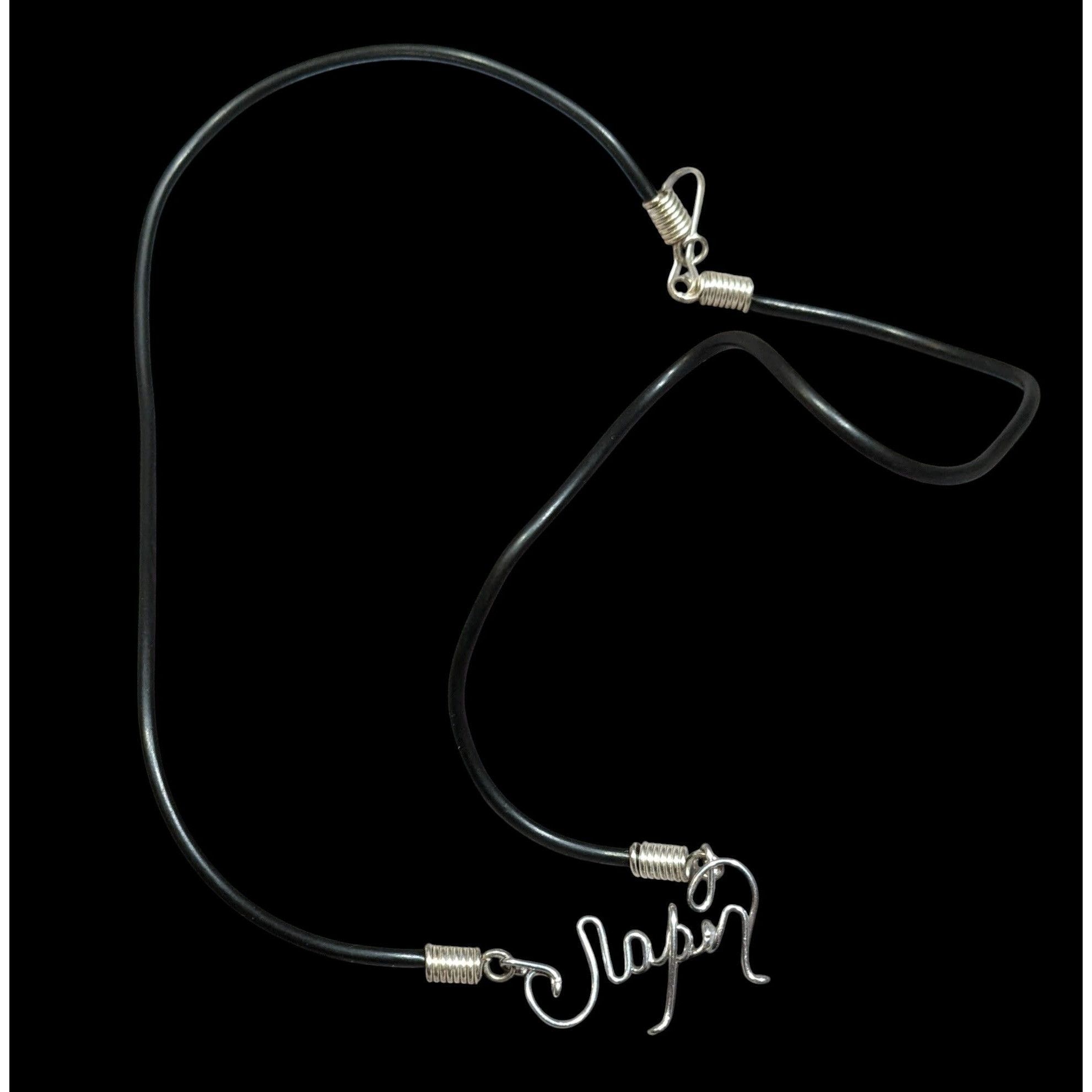Other Wire Wrapped Cursive "Japan" Pendant Necklace Size ONE SIZE - 1 Thumbnail