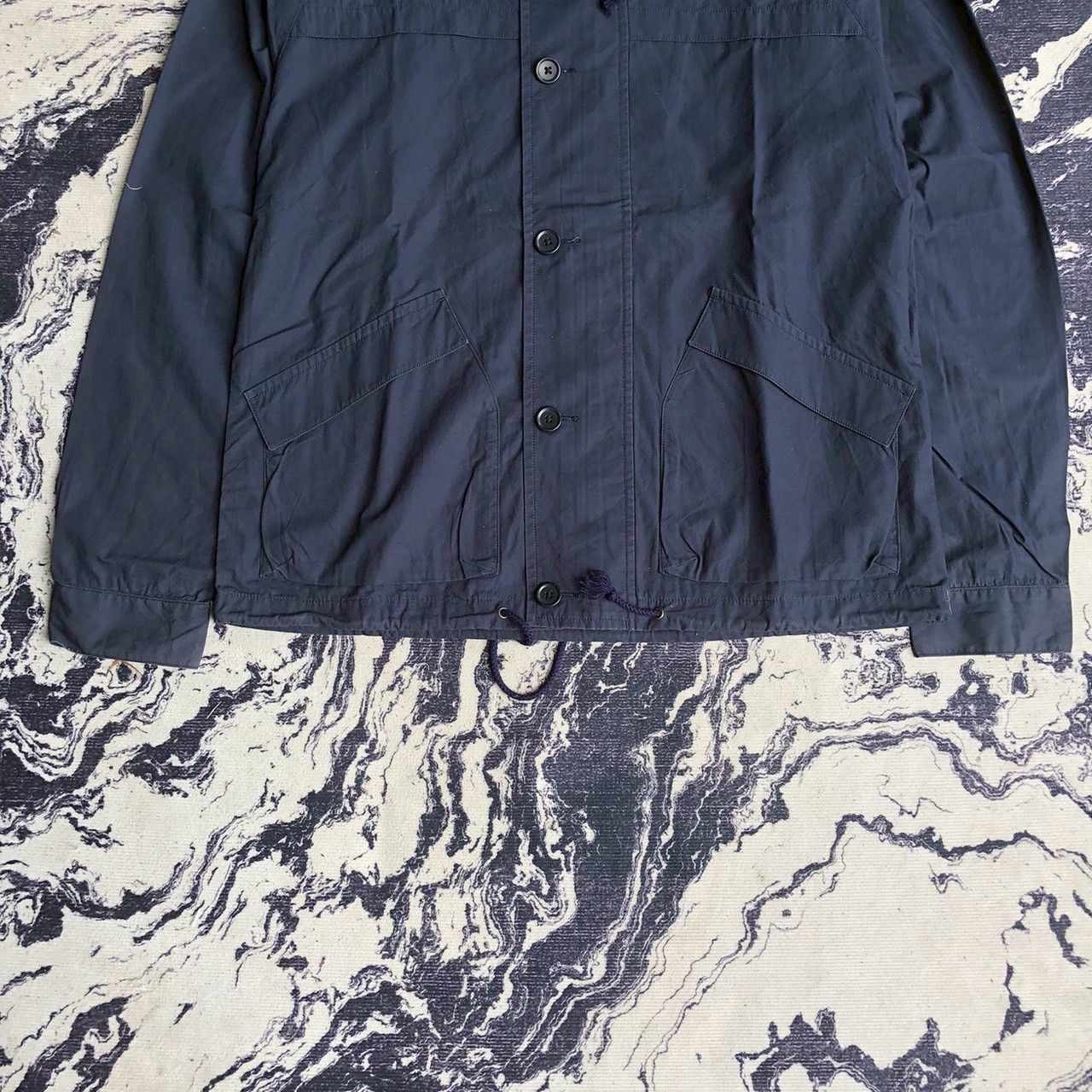 Journal Standard Vintage Y2KJournal Standard Hooded Jacket Navy Size US XL / EU 56 / 4 - 4 Thumbnail