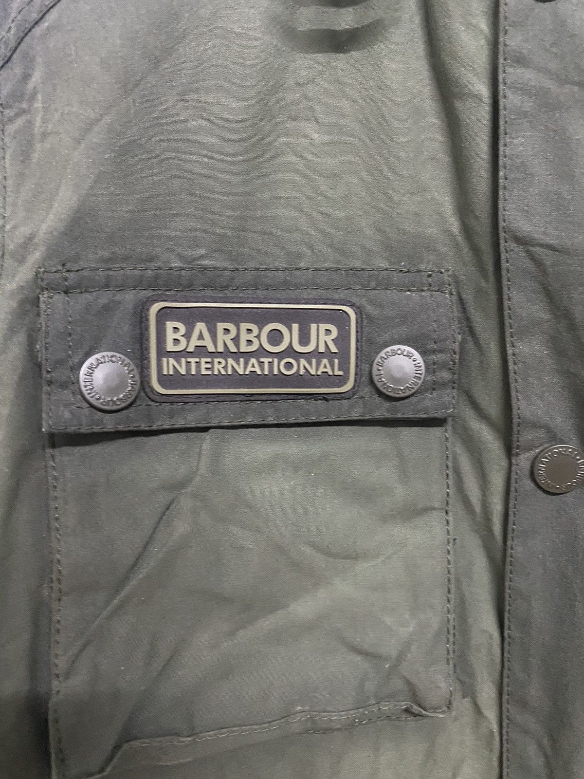 Barbour Barbour International Blacksell Waxed Jacket Size US L / EU 52-54 / 3 - 5 Thumbnail