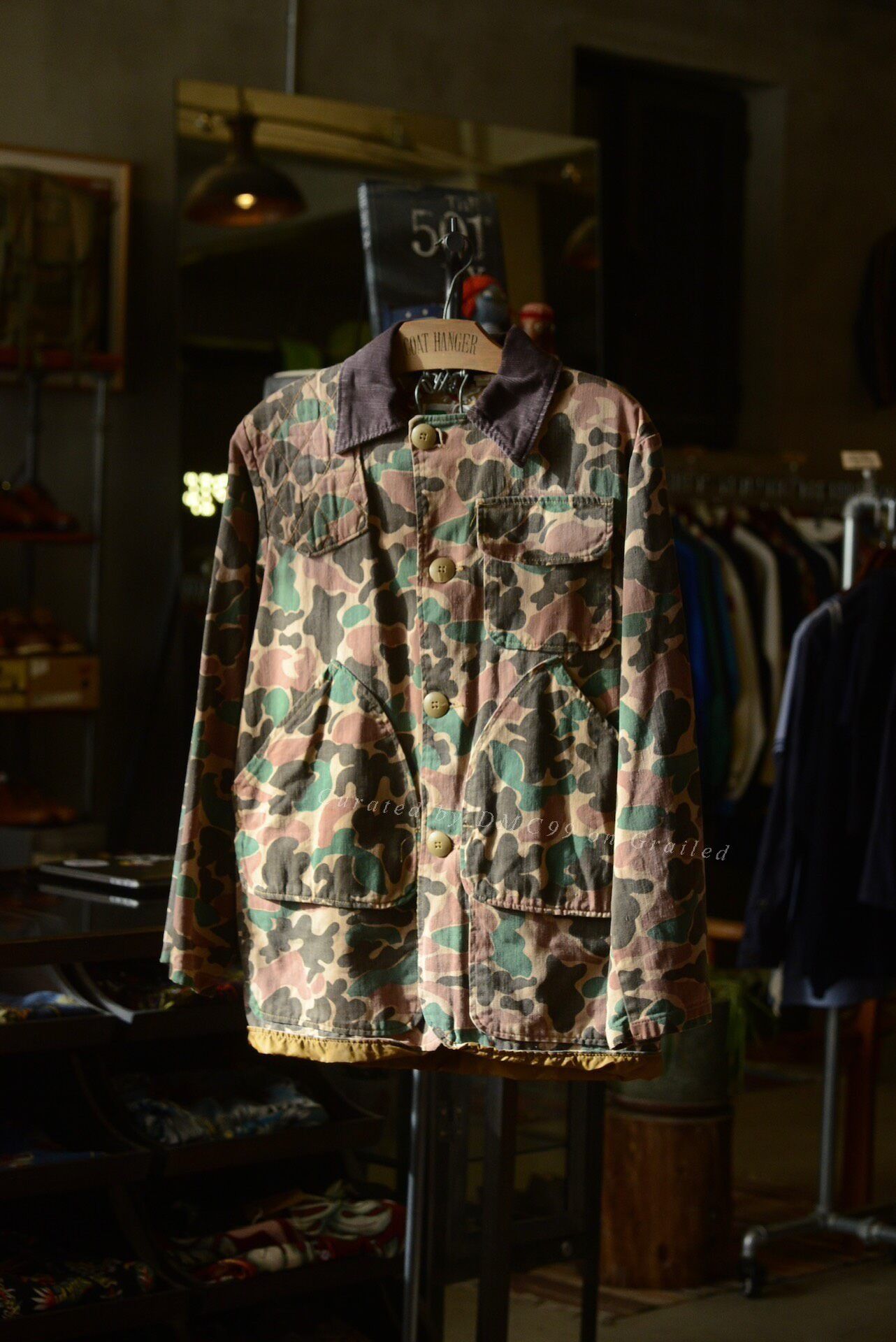 Vintage Vintage Game Winner 1960s Camo Hunting Jacket Size US S / EU 44-46 / 1 - 1 Thumbnail