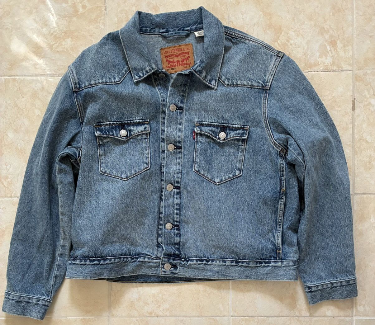 Levi's NEW Levi’s WESTERN TRUCKER JACKET Size US L / EU 52-54 / 3 - 3 Thumbnail