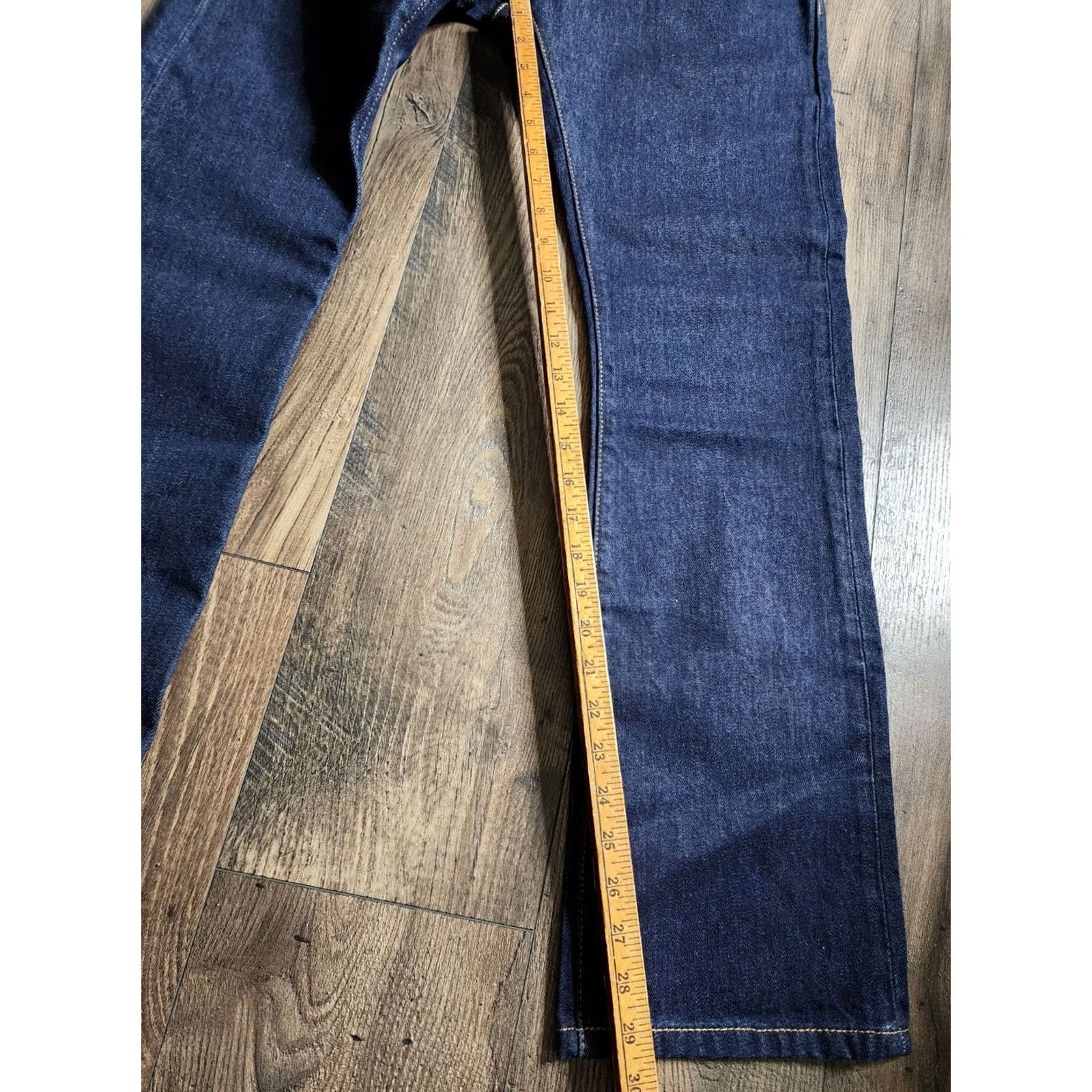 Levi's LEVI'S 511 Jeans Men W30/L30 Blue Denim Zip Fly Regular Bootcut Stretch Pocket All Seasons 30 in Inseam Model 511 Size US 30 / EU 46 - 3 Thumbnail