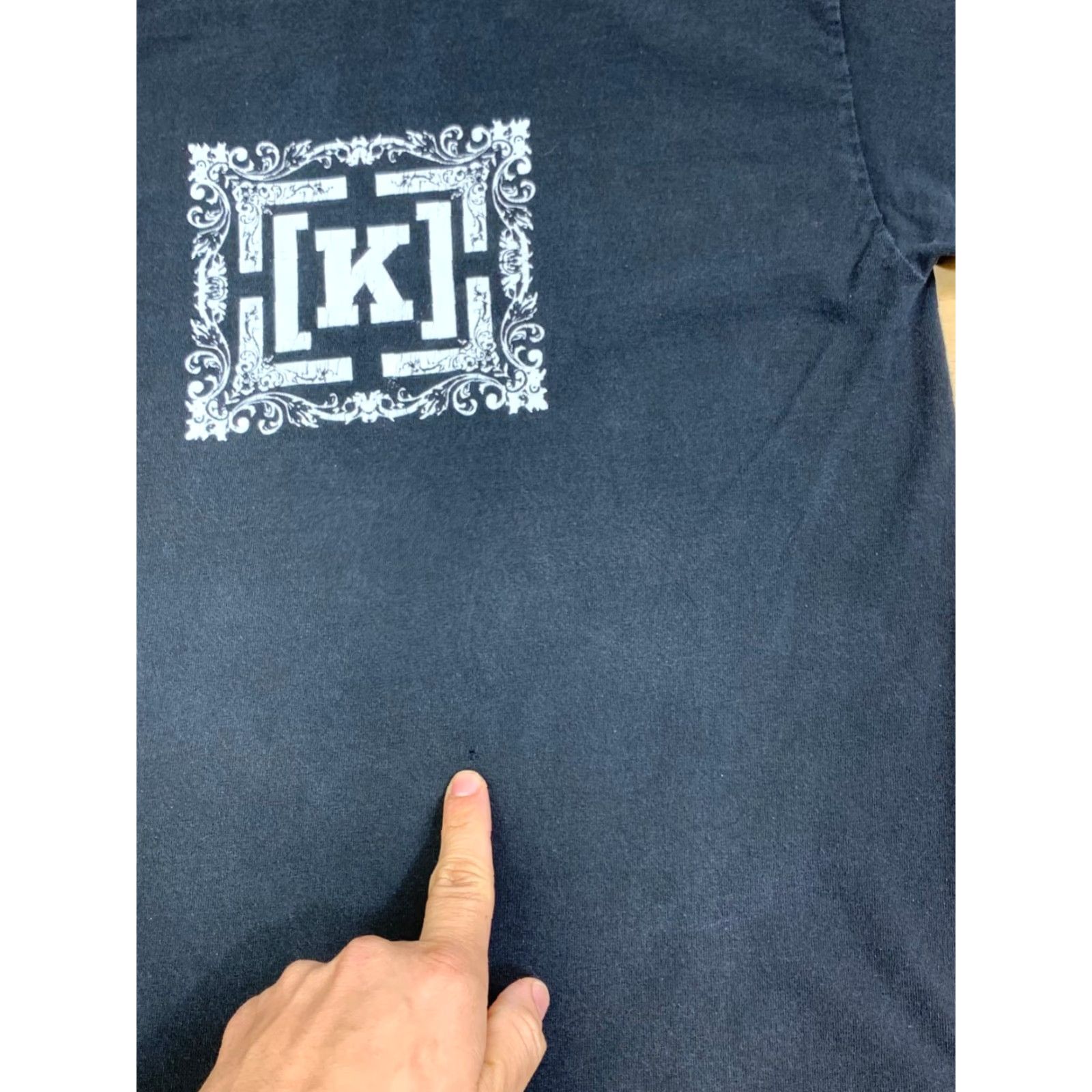 Krewe VINTAGE Krew Shirt Mens S Black Logo Y2K Skate Grunge Punk 90s Vintage Mens S Black Logo Shirt Size US S / EU 44-46 / 1 - 4 Thumbnail
