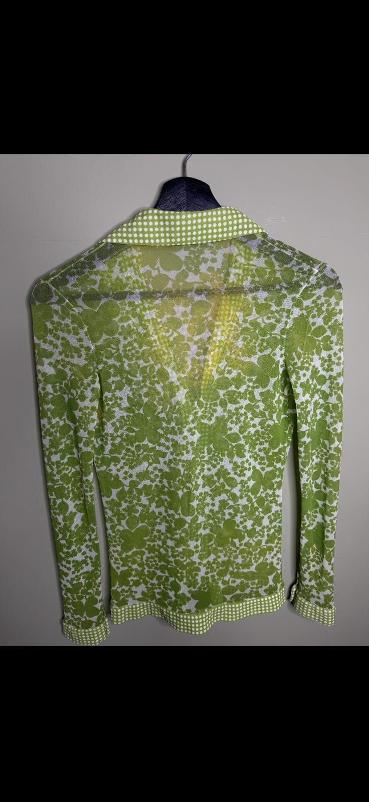 Other Vivienne Tam Mesh Top Sheer Floral Gaultier Fuzzi Y2k Size S / US 4 / IT 40 - 5 Thumbnail