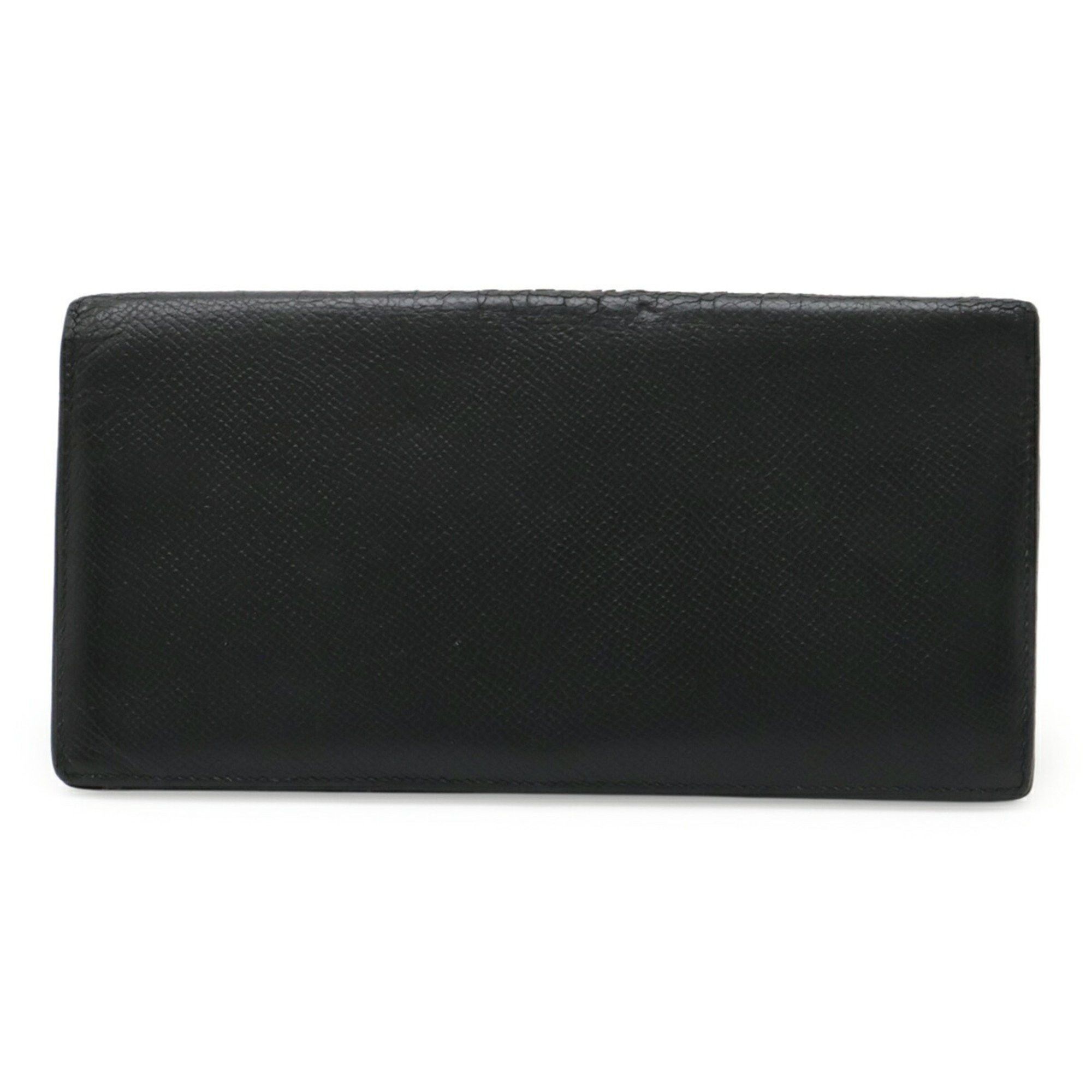 Hermes HERMES MC2 Mendel Long Wallet Bi-fold Veau Epsom Leather Black □L Engraved Size ONE SIZE - 1 Thumbnail