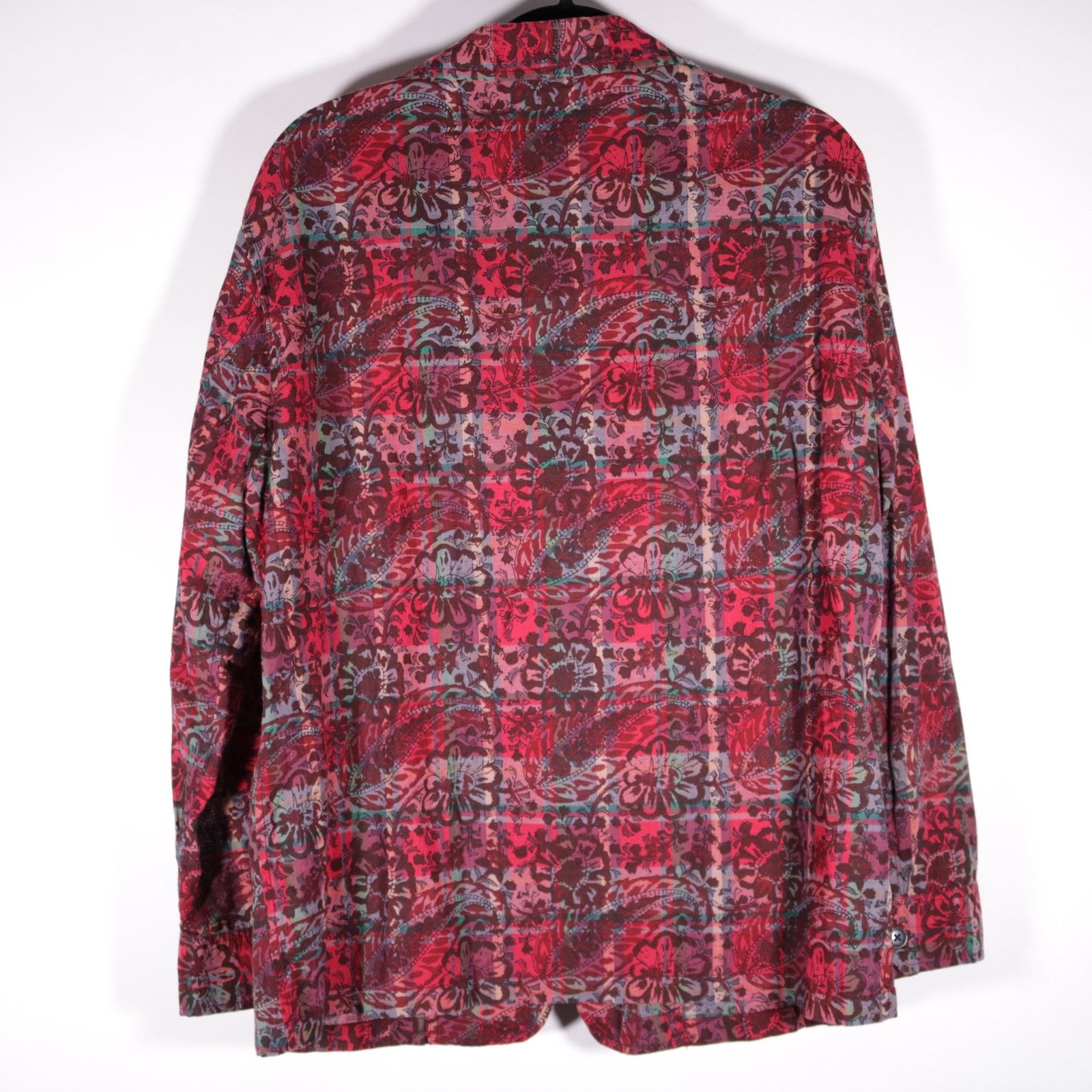 South2 West8 South2 West8 Dye Print Blazer Jacket Size Small Size 36R - 4 Thumbnail
