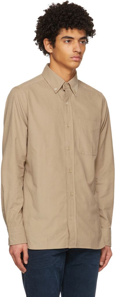 o1loc1c0724 94UTAN Corduroy Shirt in Beige