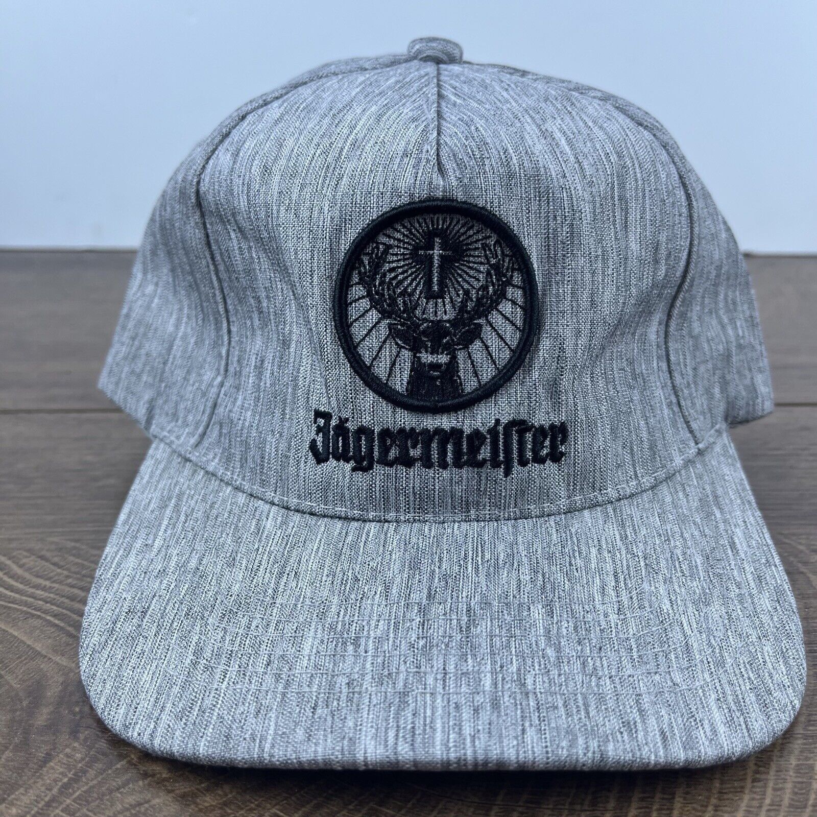 Jagermeister Jagermeister Hat Gray Cap Adjustable Jagermeister Hat Gray A Size ONE SIZE - 2 Thumbnail