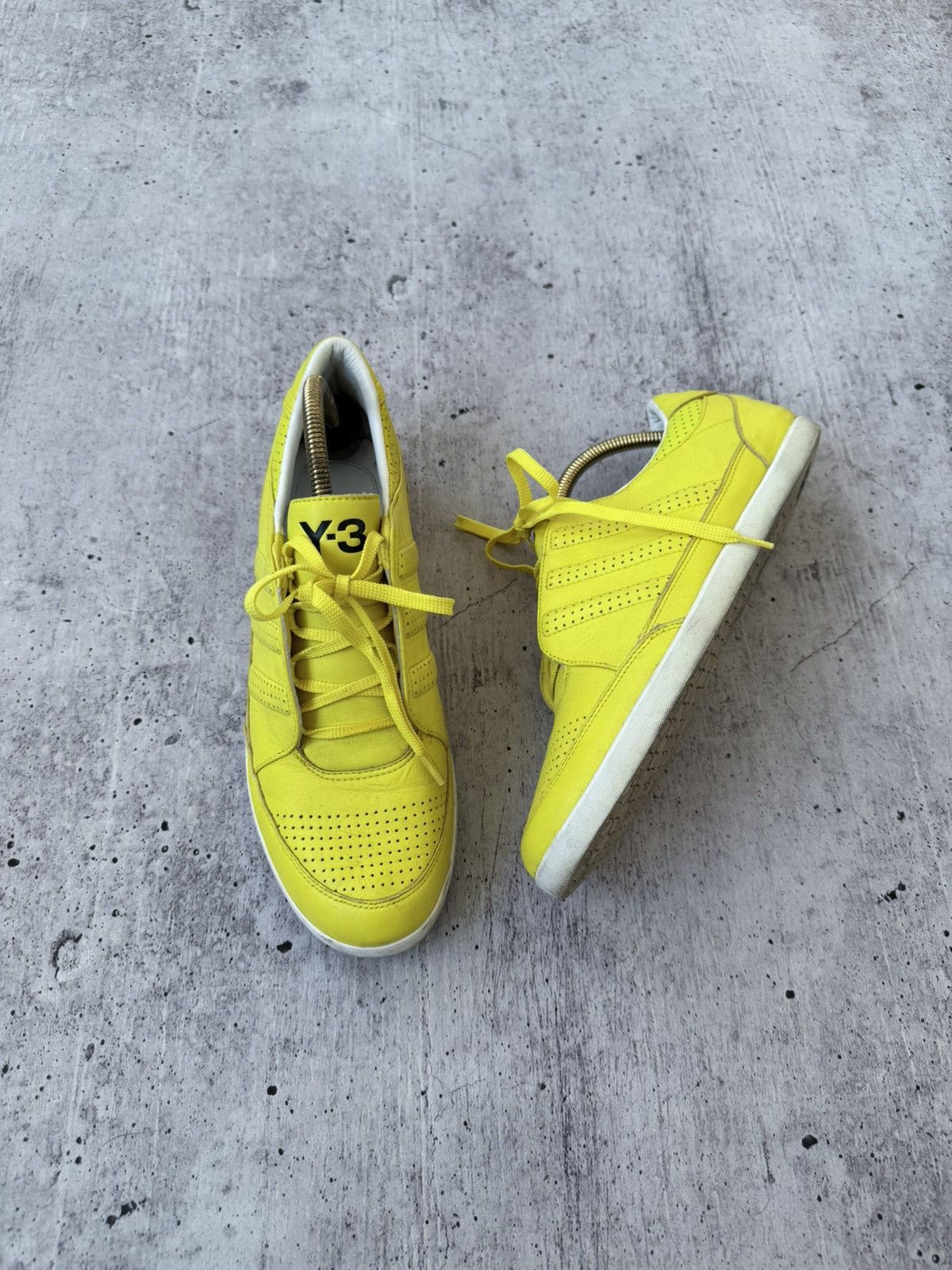 Adidas × Y-3 × Yohji Yamamoto Adidas Yohji Yamamoto Y-3 Honja Leather Trainers Shoes Size US 9 / EU 42 - 5 Thumbnail