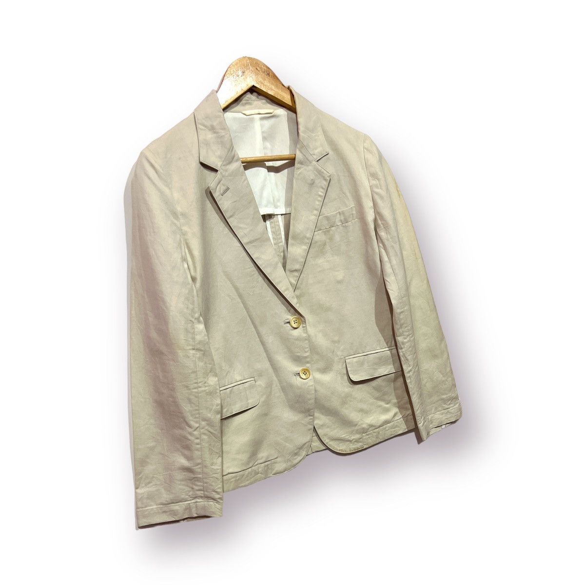 Margaret Howell × Other 🔥 MARGARET HOWELL CROPED BLAZER Size M / US 6-8 / IT 42-44 - 3 Thumbnail