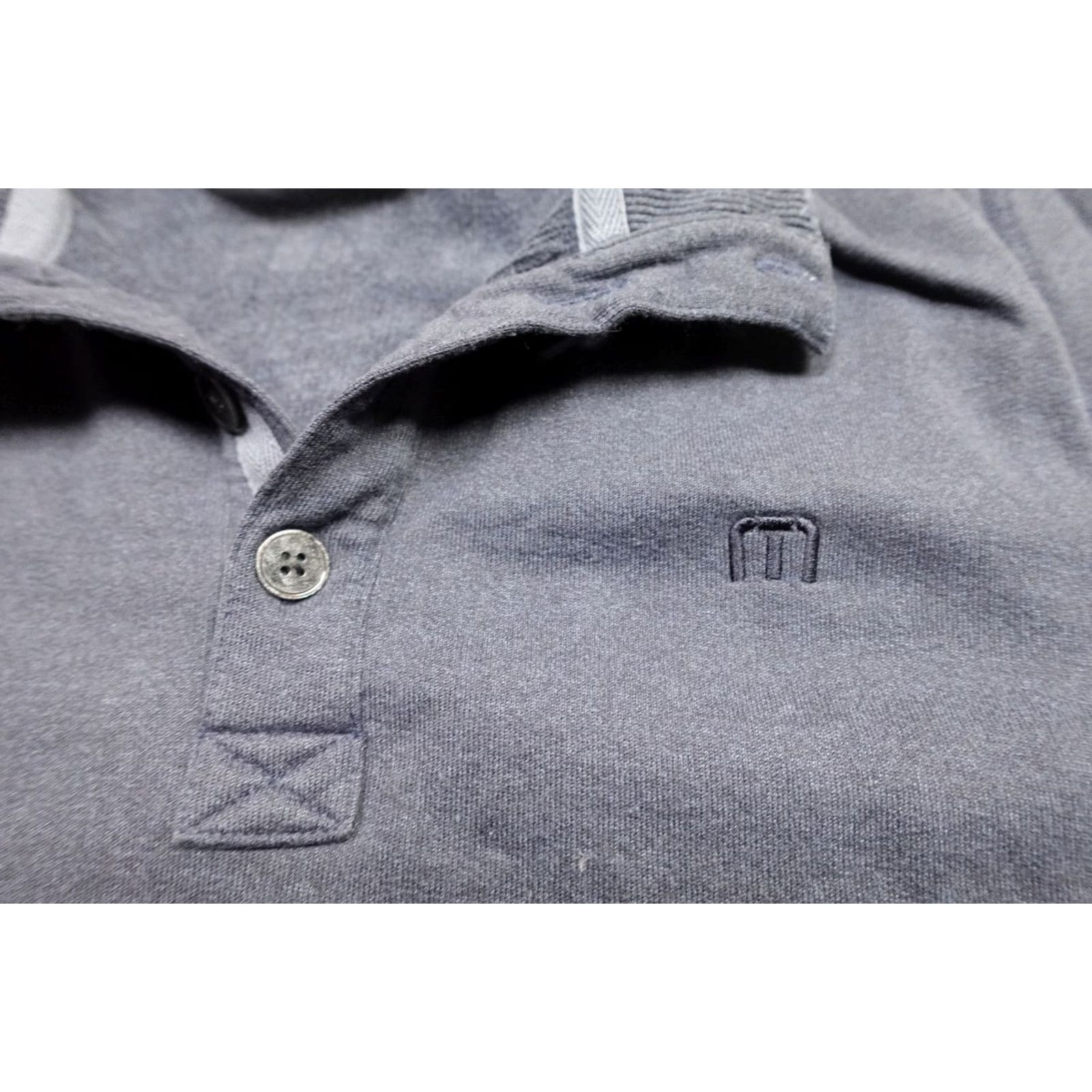 TravisMathew Travis Mathew Sweater Men's M Blue Pullover Knit Stretch Golf Casual High Neck Knitwear Shirt (Color: Blue) - Athletic Fit Size US M / EU 48-50 / 2 - 3 Thumbnail