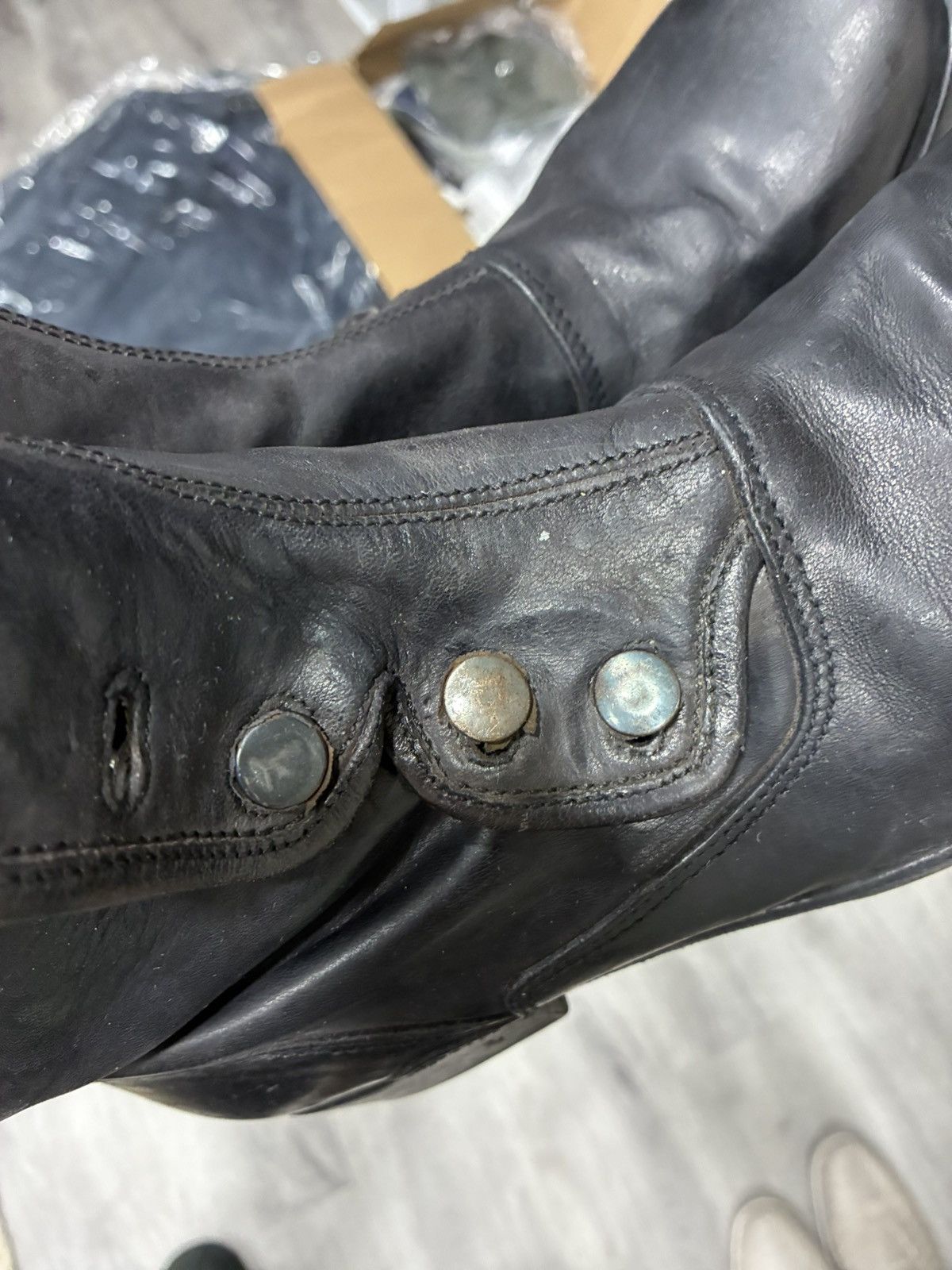 John Varvatos Bowery Button Boot Size US 8 EU 41 Size US 8 / EU 41 - 16 Thumbnail