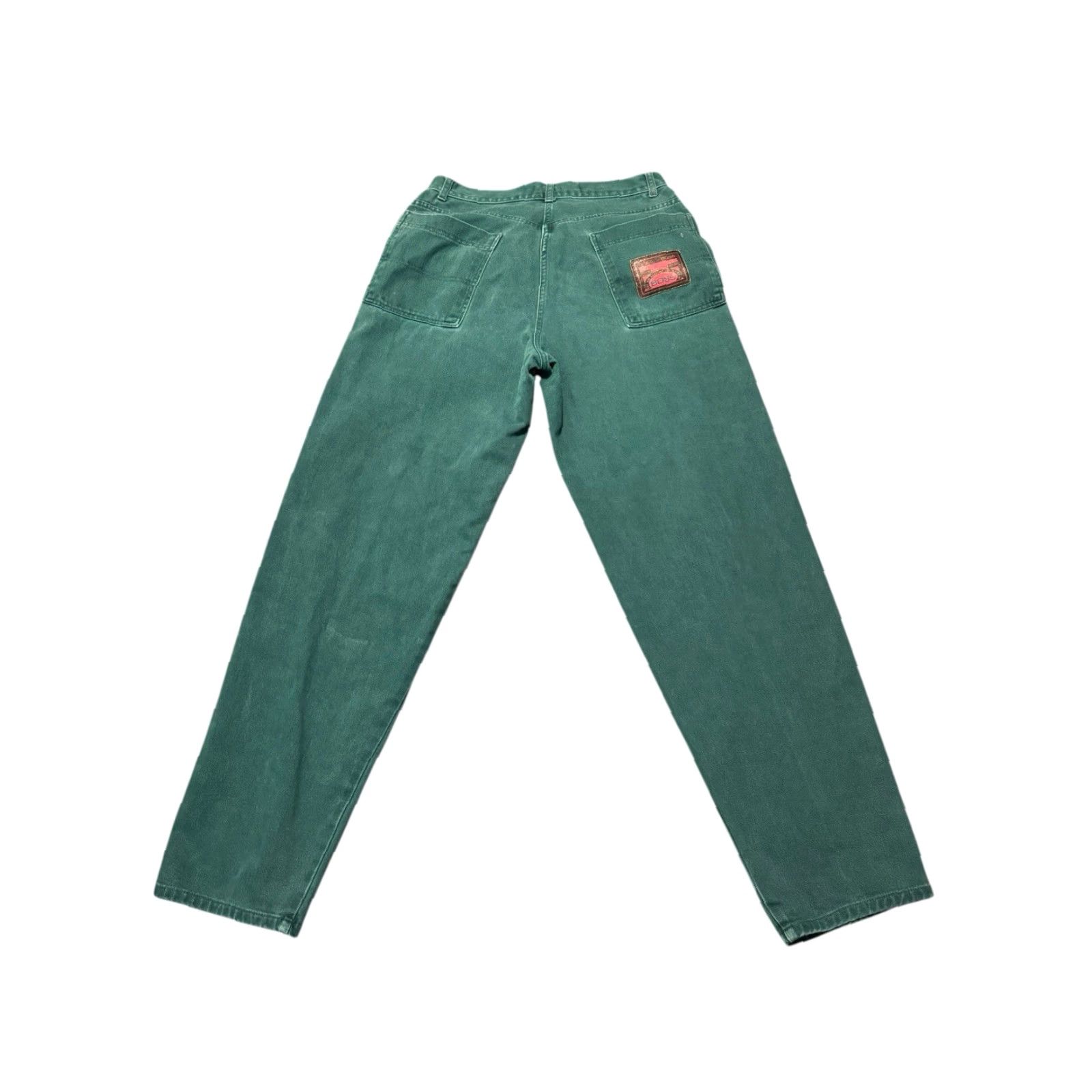 Hugo Boss VINTAGE Hugo Boss Men's Green 5 Pocket Denim Jeans Baggy Skater 34x32 Regular Size 42in Waist Size US 34 / EU 50 - 7 Thumbnail
