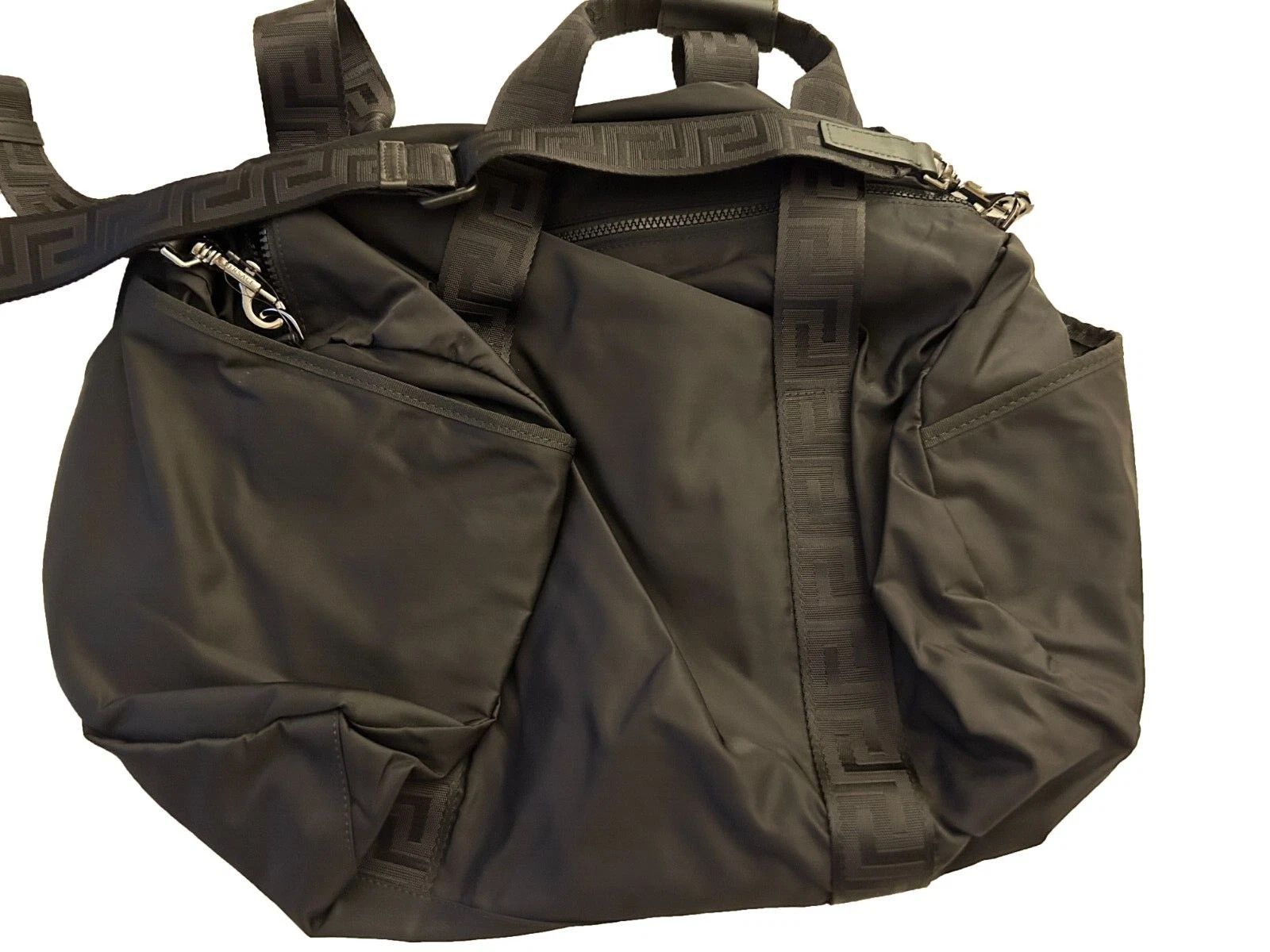 Versace versace nylon logo holdall duffle bag Size ONE SIZE - 5 Thumbnail