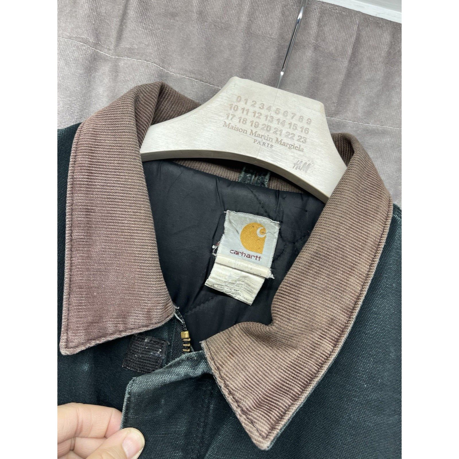 Carhartt VTG Carhartt C03 Black Duck Arctic Quilt Traditional Coat Co Size US XL / EU 56 / 4 - 9 Thumbnail