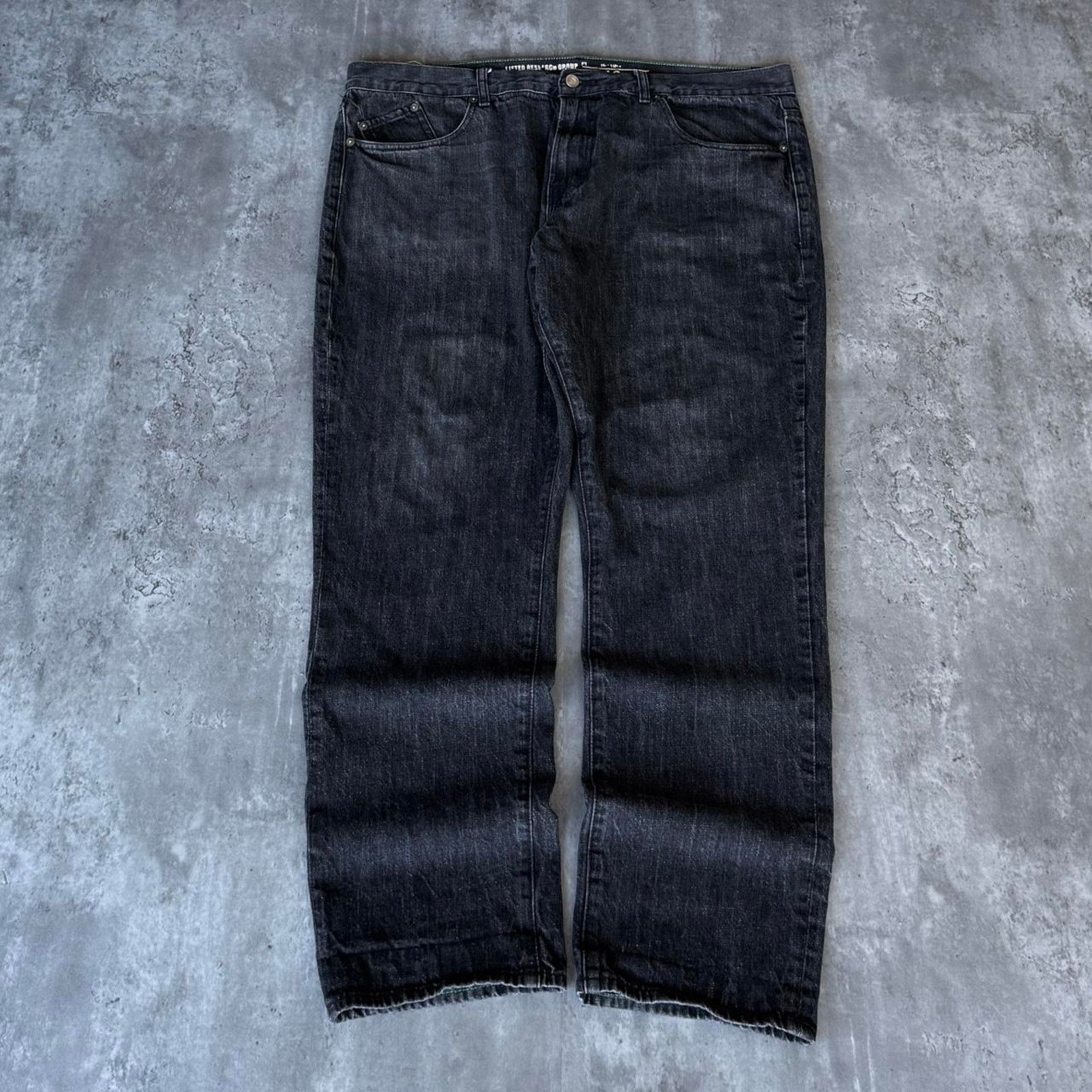 LRG × Southpole × Vintage Vintage Y2K LRG Baggy Embroidered Grunge Opium Denim Jeans Size US 42 / EU 58 - 2 Thumbnail