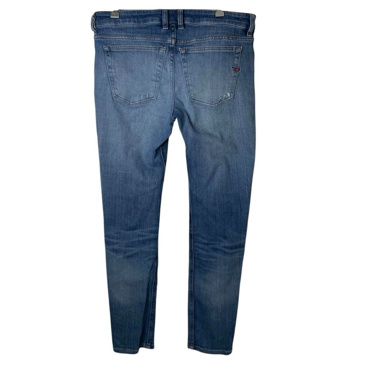 Diesel Diesel 1979 Sleenker Skinny Jeans Y2K Men's Low Rise Blue Size US 33 - 6 Thumbnail