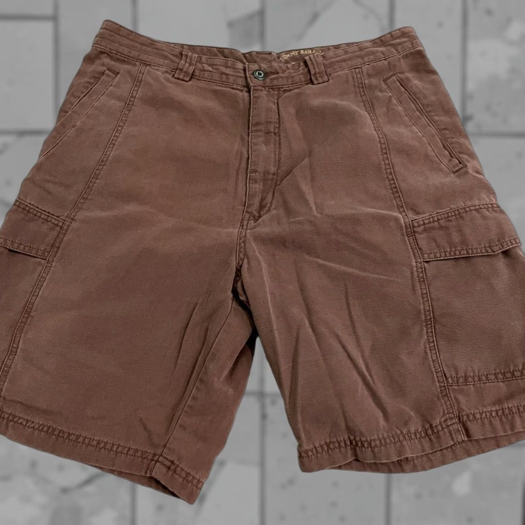 Tommy Bahama Tommy Bahama relax Cotton Blend Brown Shorts Mens Size 36 Size US 36 / EU 52 - 1 Thumbnail