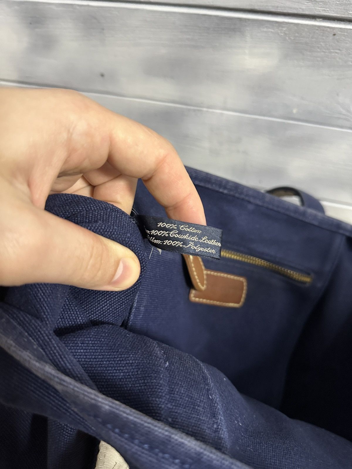Ralph Lauren × Vintage Rare Bag Ralph Lauren Multilogo Luxury. Size ONE SIZE - 7 Thumbnail