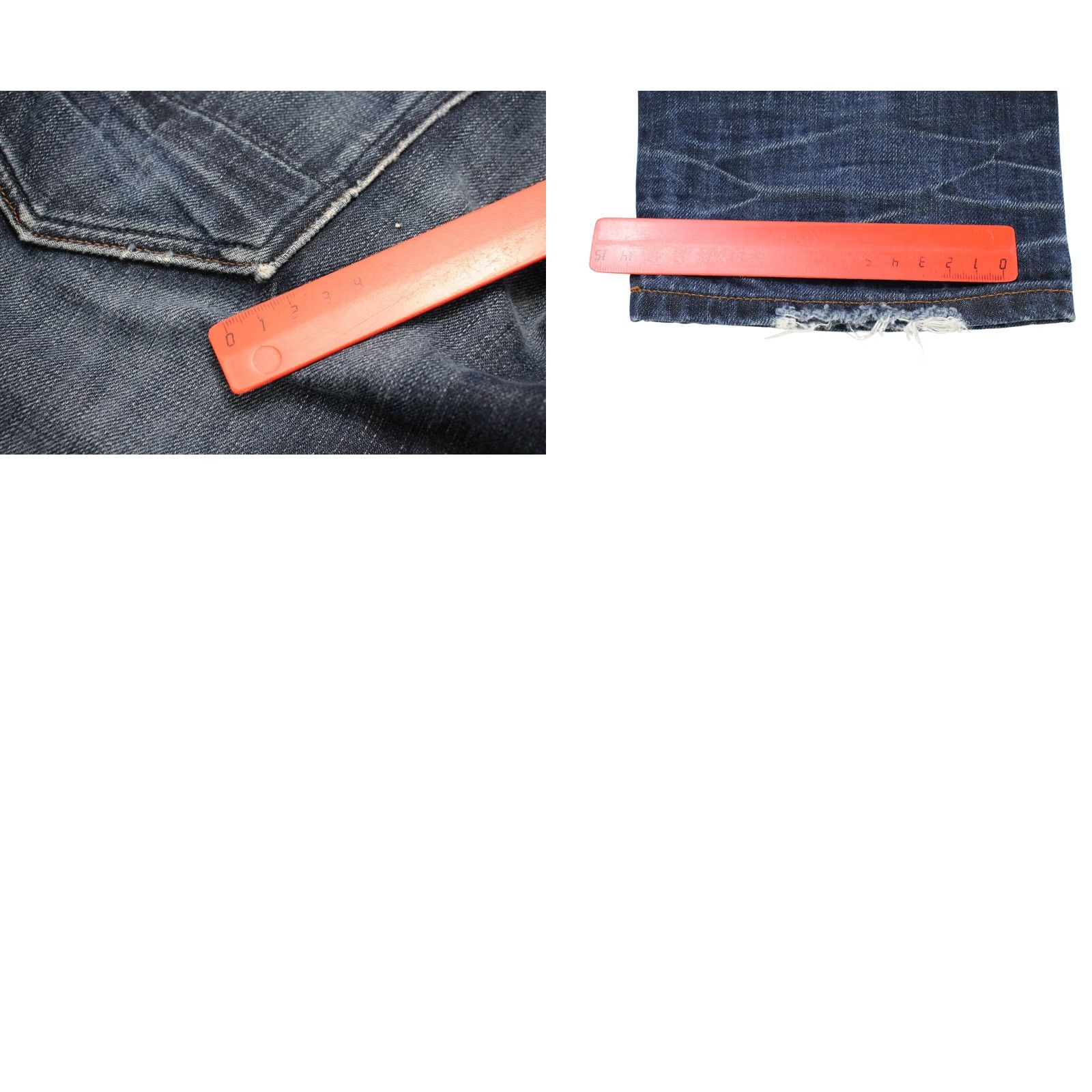 G-Star G-STAR Radar Slim Jeans Men's W32/L32 Whiskers Faded Denim Blue Size US 32 / EU 48 - 9 Thumbnail