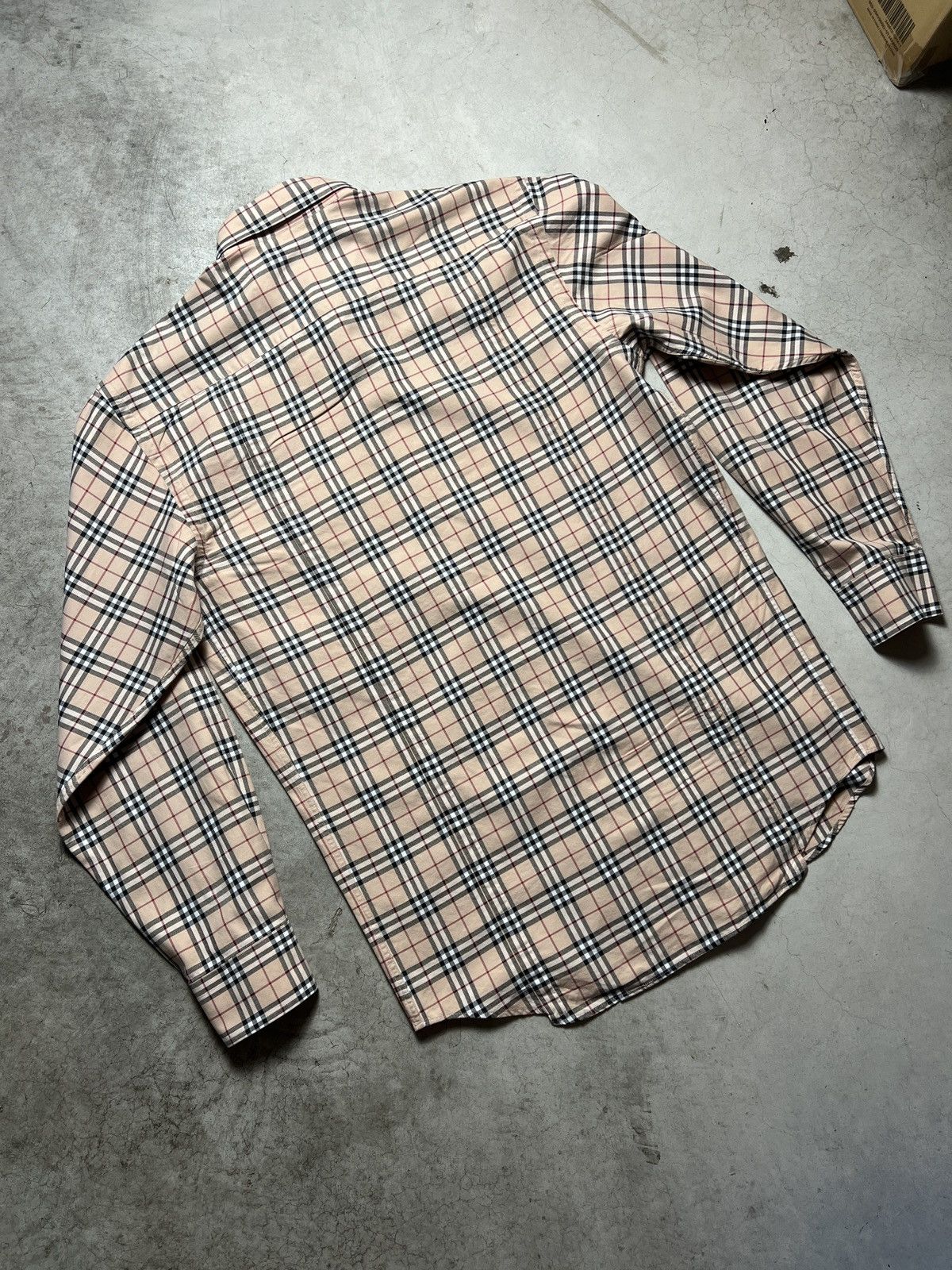 Burberry Burberry Vintage Checkered Shirt Size US L / EU 52-54 / 3 - 12 Thumbnail