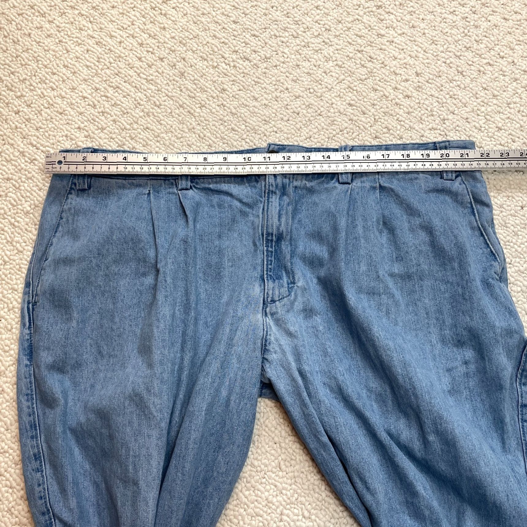 Eddie Bauer Eddie Bauer Jeans Blue Denim Mens 44x29 Straight Relaxed Medium Wash Pockets Size US 44 / EU 60 - 5 Thumbnail