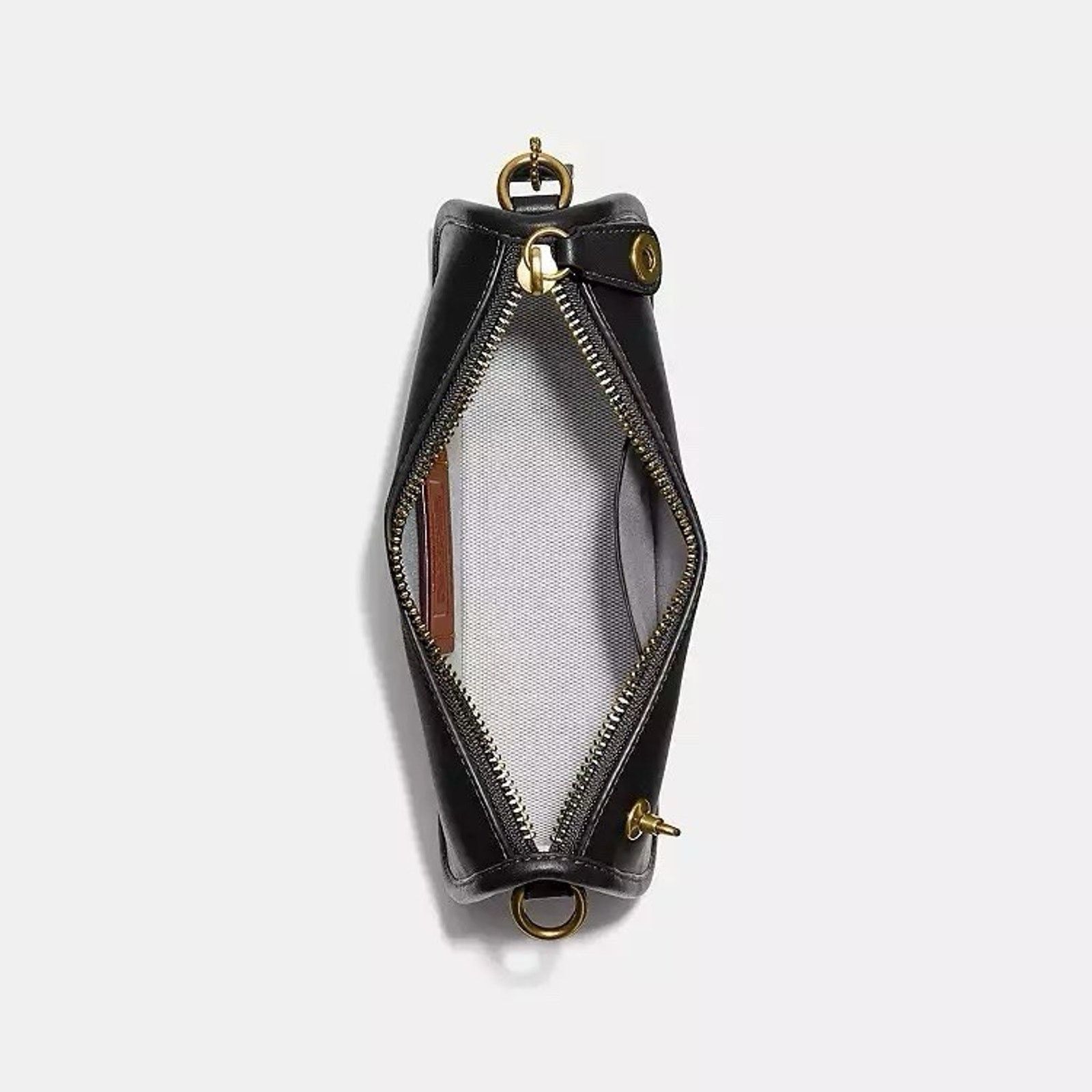 Coach NWT COACH Swinger Bag 20 Black C2643 Glovetanned leather Size ONE SIZE - 9 Thumbnail