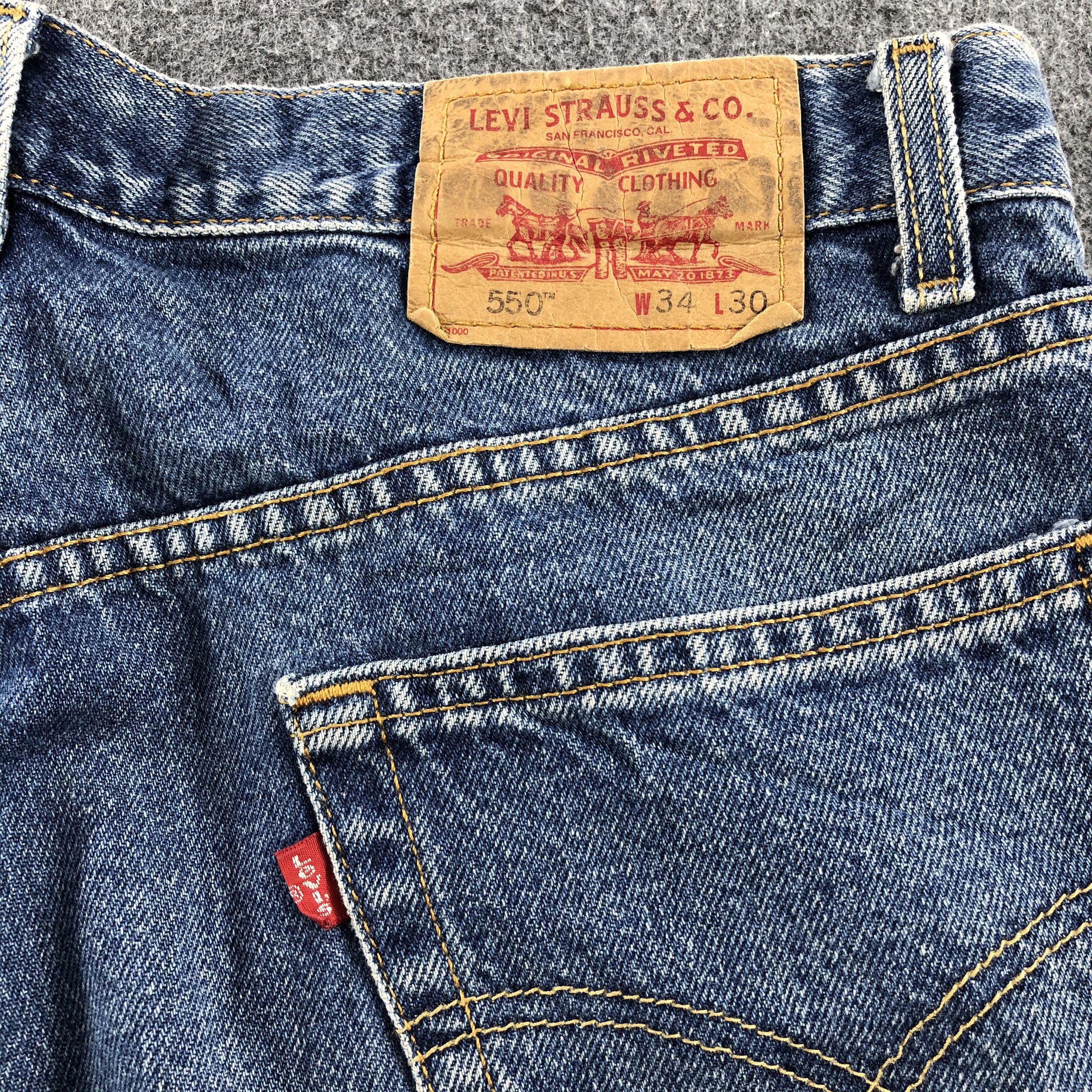 Levi's Vintage Levis 550 Jeans- J1348 Size US 34 / EU 50 - 5 Thumbnail