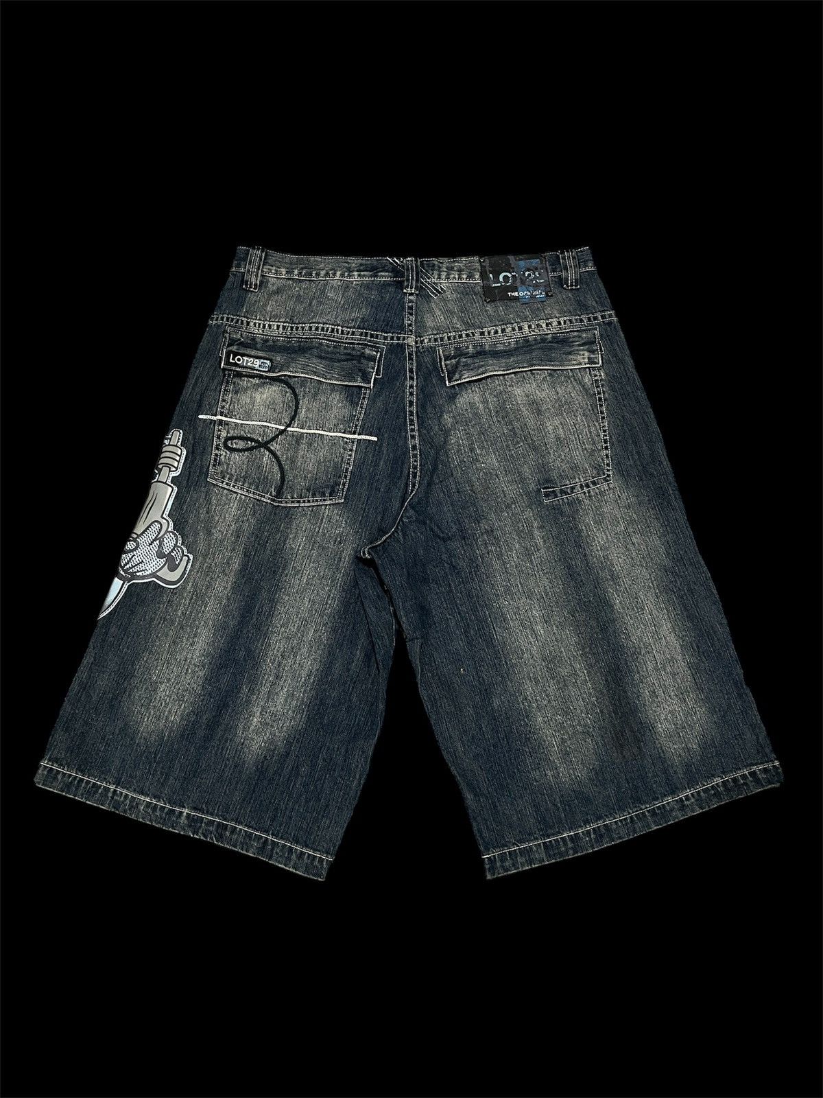 Other Crazy Vintage Y2k Lot29 Baggy wide leg Southpole style jeans Size US 36 / EU 52 - 3 Thumbnail