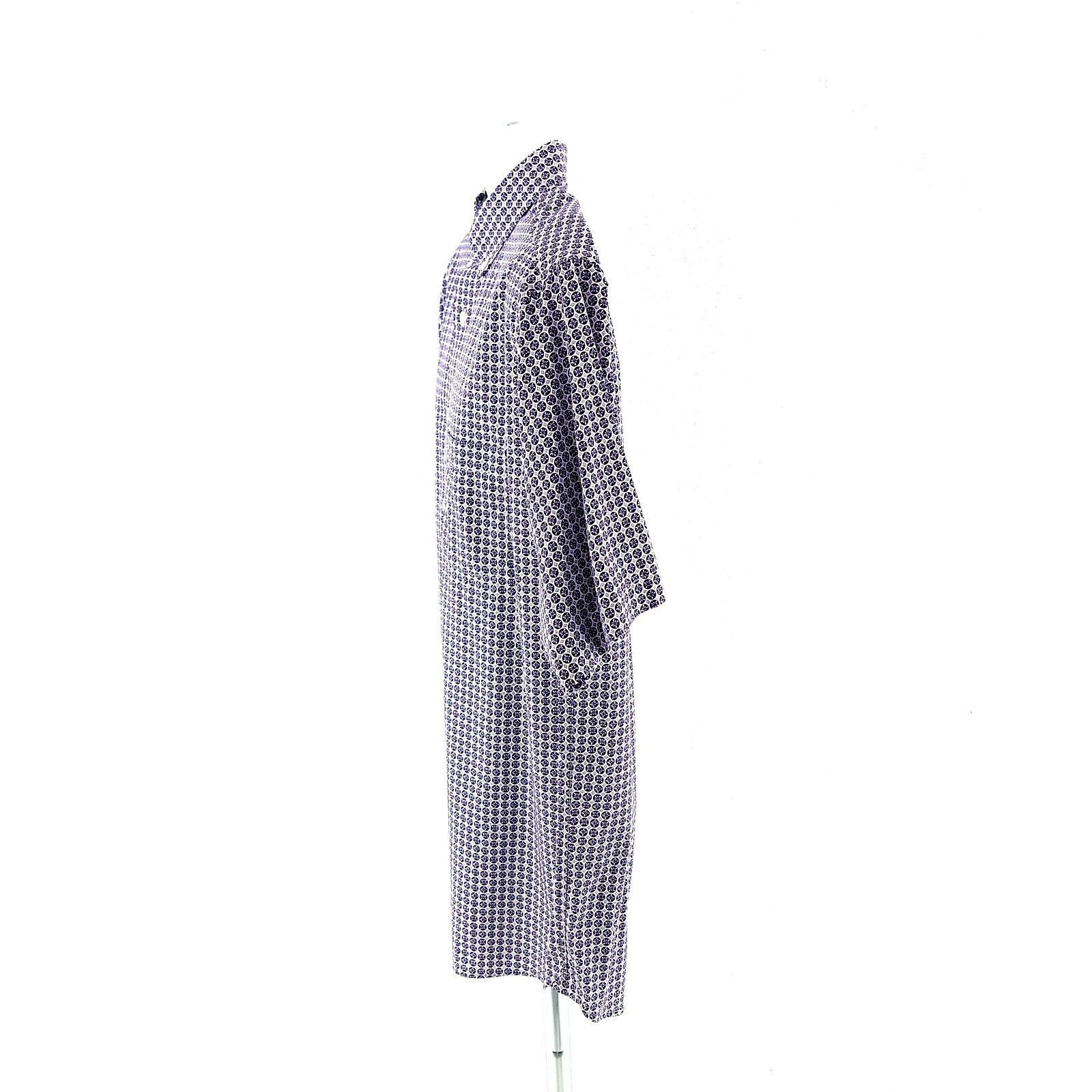 Daniel Cremieux Daniel Cremieux White Purple Floral Short Sleeve Large Butto Size US L / EU 52-54 / 3 - 4 Thumbnail