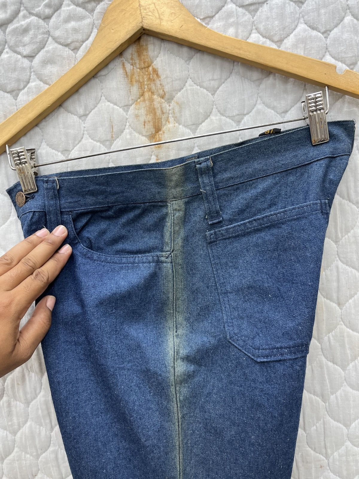 Vintage 🔥🔥🔥STEALS VTG ROX FLARED DENIM Size 29" - 16 Thumbnail