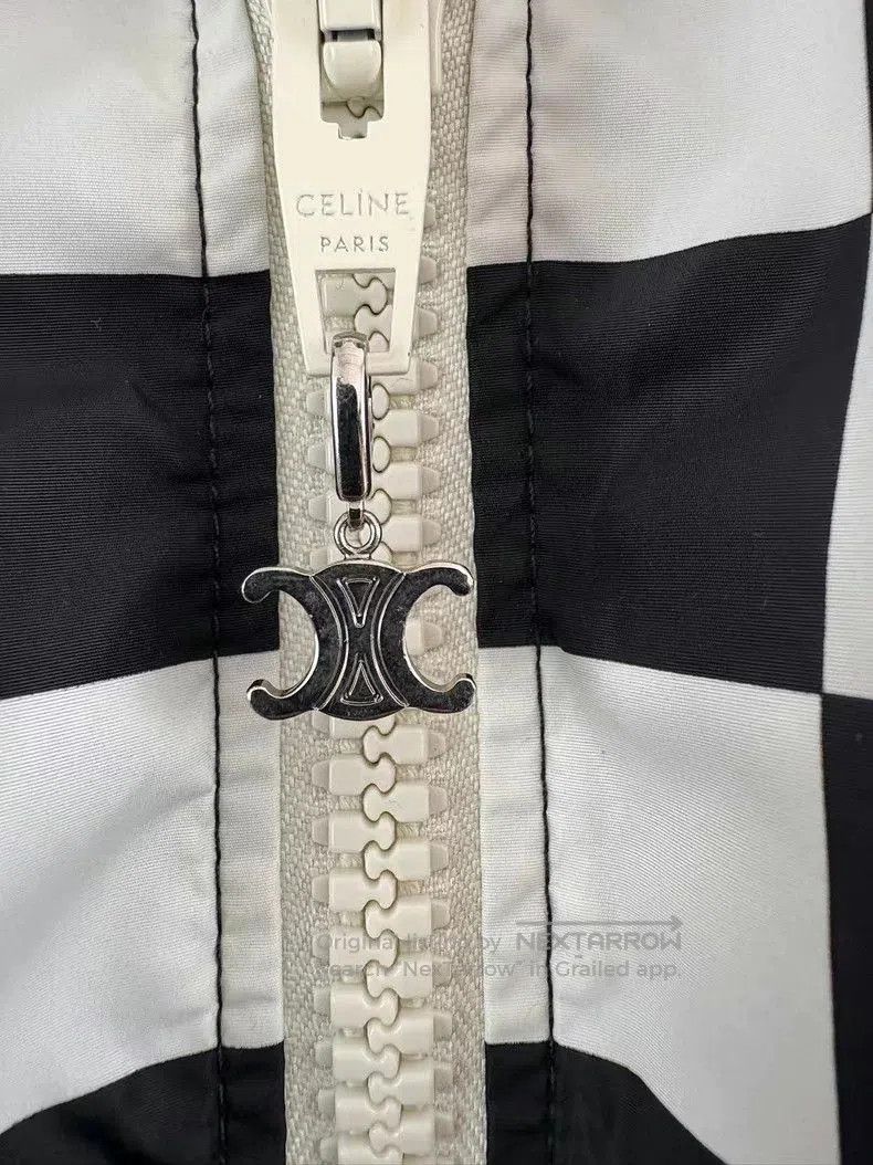 Celine Celine Checkerboard Zip Windbreaker. Size US XL / EU 56 / 4 - 5 Thumbnail