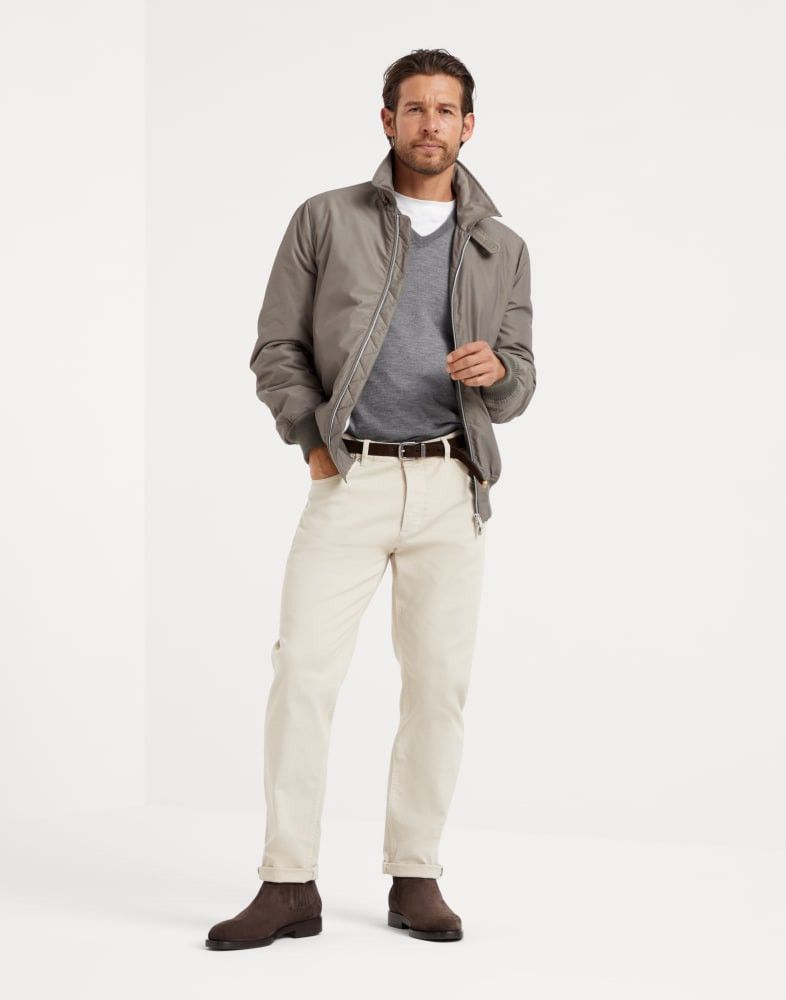 Brunello Cucinelli o1w1db10825 WR Padded Jacket in Green Size US M / EU 48-50 / 2 - 3 Thumbnail