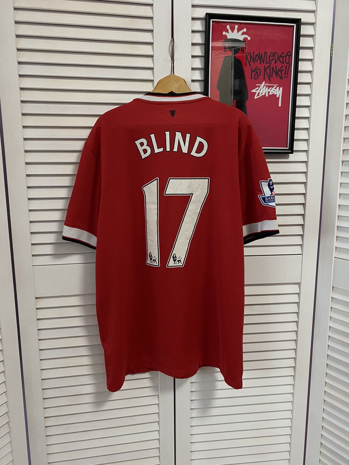 Nike Shirt Jersey Nike Manchester United Home 2014 Blind 17 Size US M / EU 48-50 / 2 - 5 Thumbnail