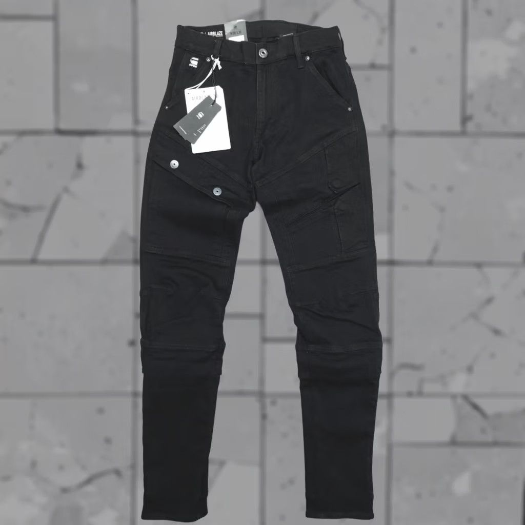 G-Star G-Star Raw Airblaze 3D Skinny Jeans Men’s 28x32 Black Denim Slim Waist 28 Inseam 32 Jeans Mens Size US 28 / EU 44 - 1 Thumbnail