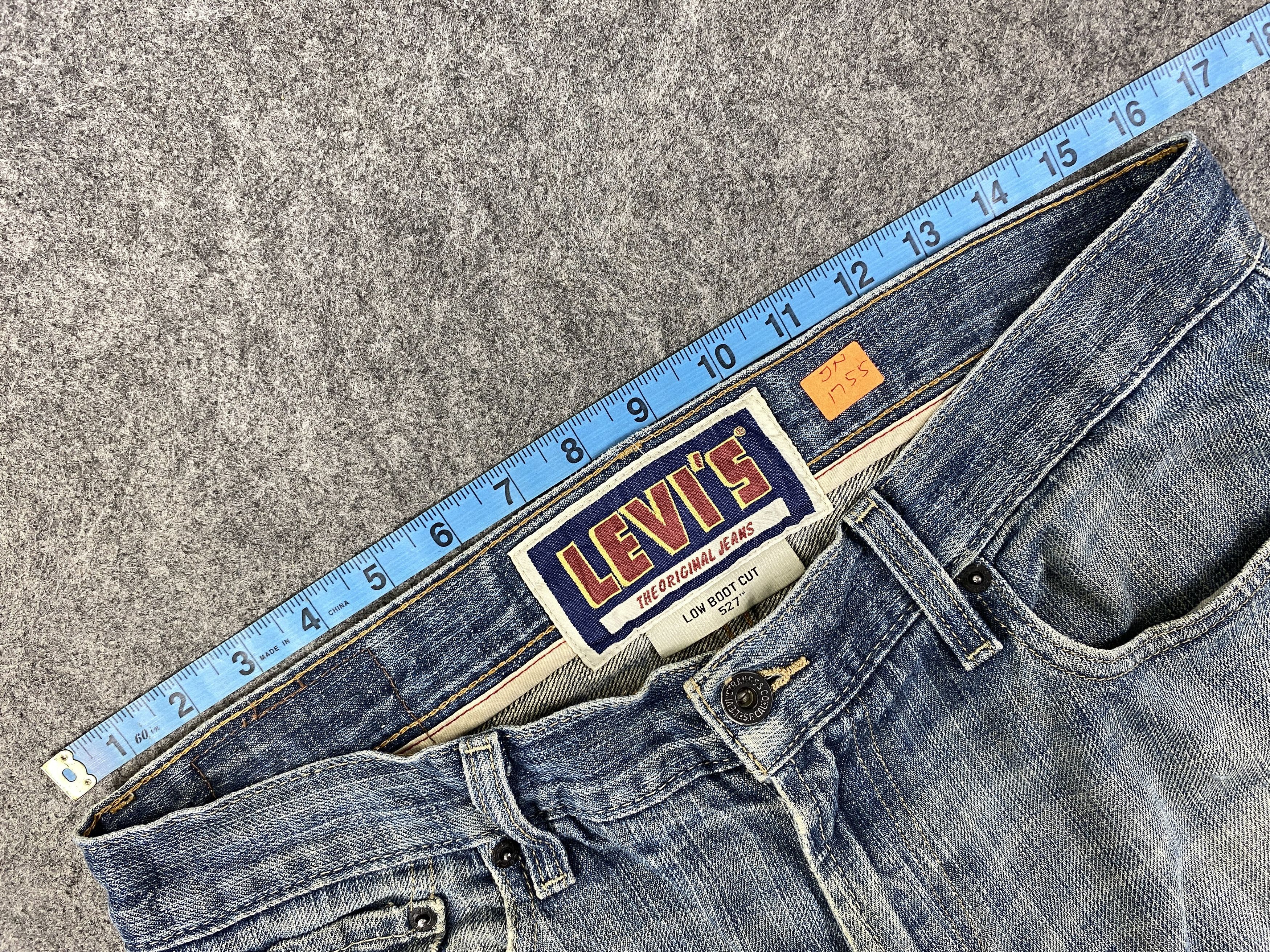 Levi's Distressed Blue Vintage Levi's 527 Flared 33x31.5 -JN1755 Size US 33 - 5 Thumbnail