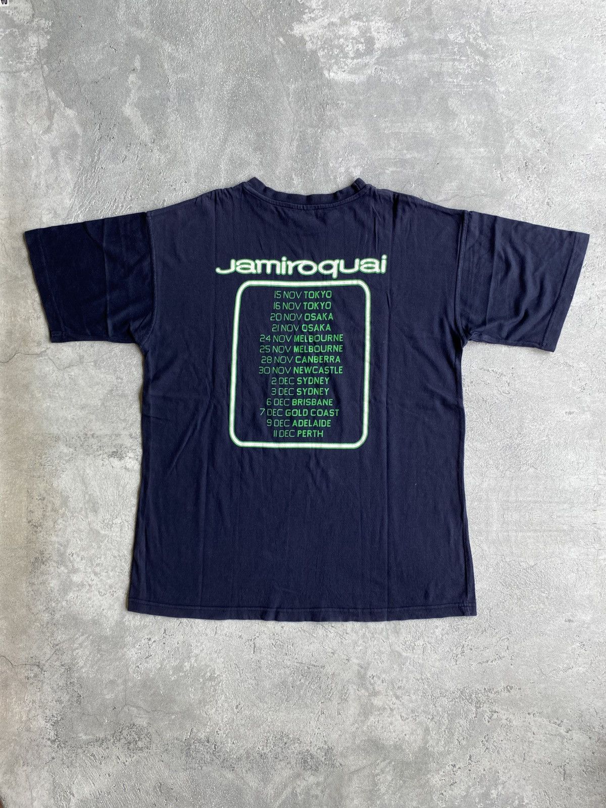 2005 jamiroquai CREW ツアー Tシャツ 2005 jamiroquai CREW ツアー Tシャツ 2005 jamiroquai CREW