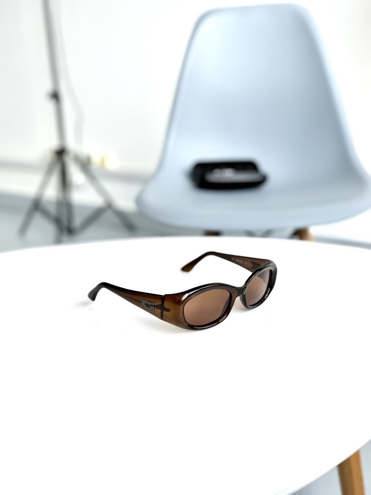 Gucci GUCCI By Tom Ford Sunglasses 2432 Wrap Shield Bella Hadid Size ONE SIZE - 1 Thumbnail