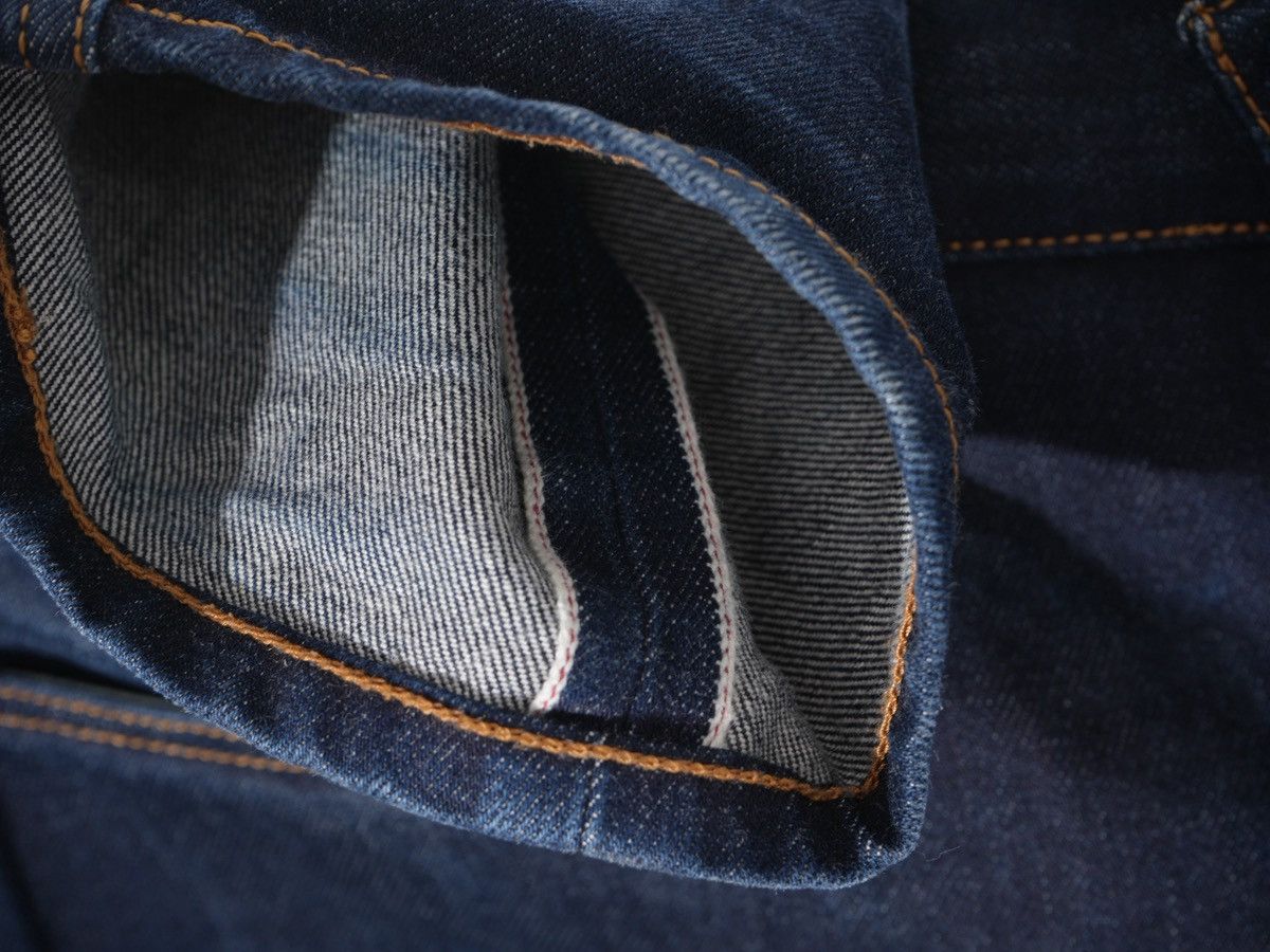 THE ROKKER COMPANY Rokker Company Denim Motorcycle Selvedge Jeans fits w34 Size US 32 / EU 48 - 8 Thumbnail