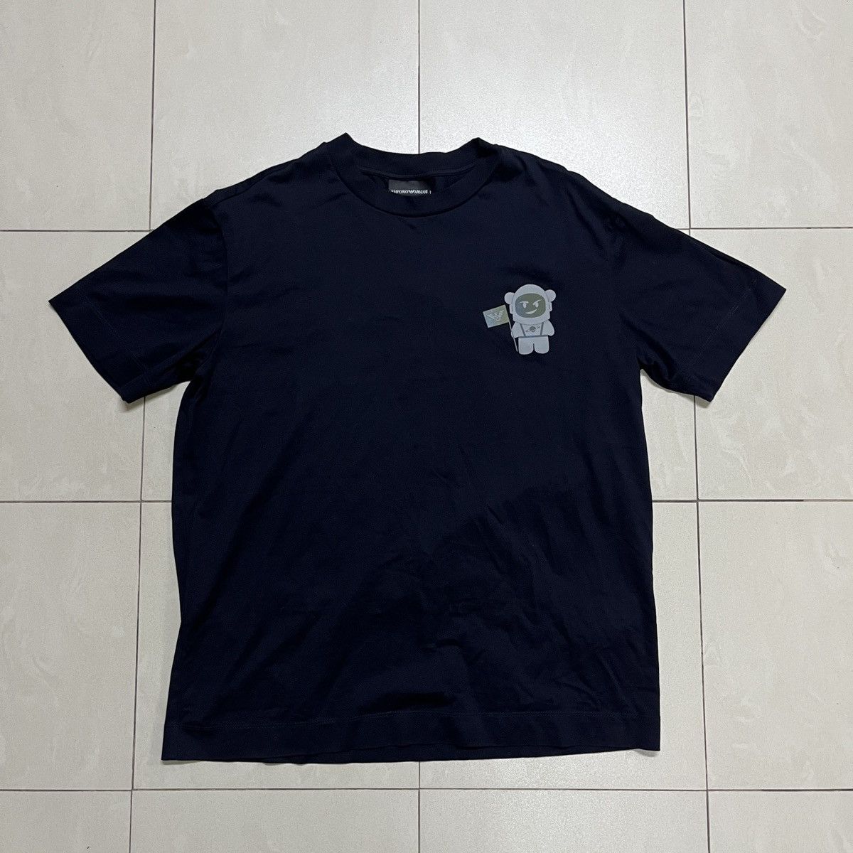Emporio Armani × Giorgio Armani Emporio Armani Astronaut T Shirt Size US M / EU 48-50 / 2 - 2 Thumbnail