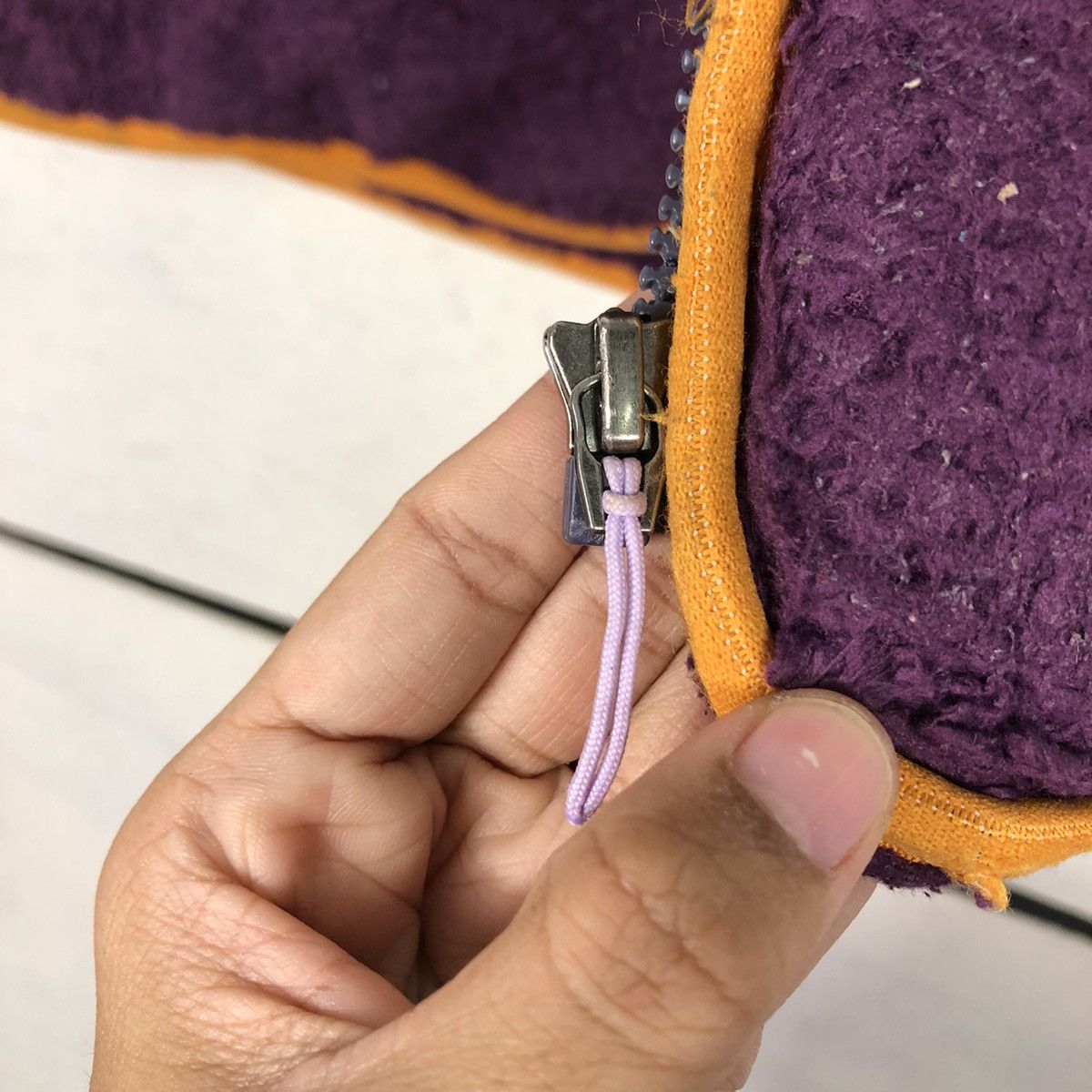 Japanese Brand × Vintage 📌Rich Purple Vintage Dip Pile Sherpa Vest Jacket Marmot Size US L / EU 52-54 / 3 - 17 Thumbnail