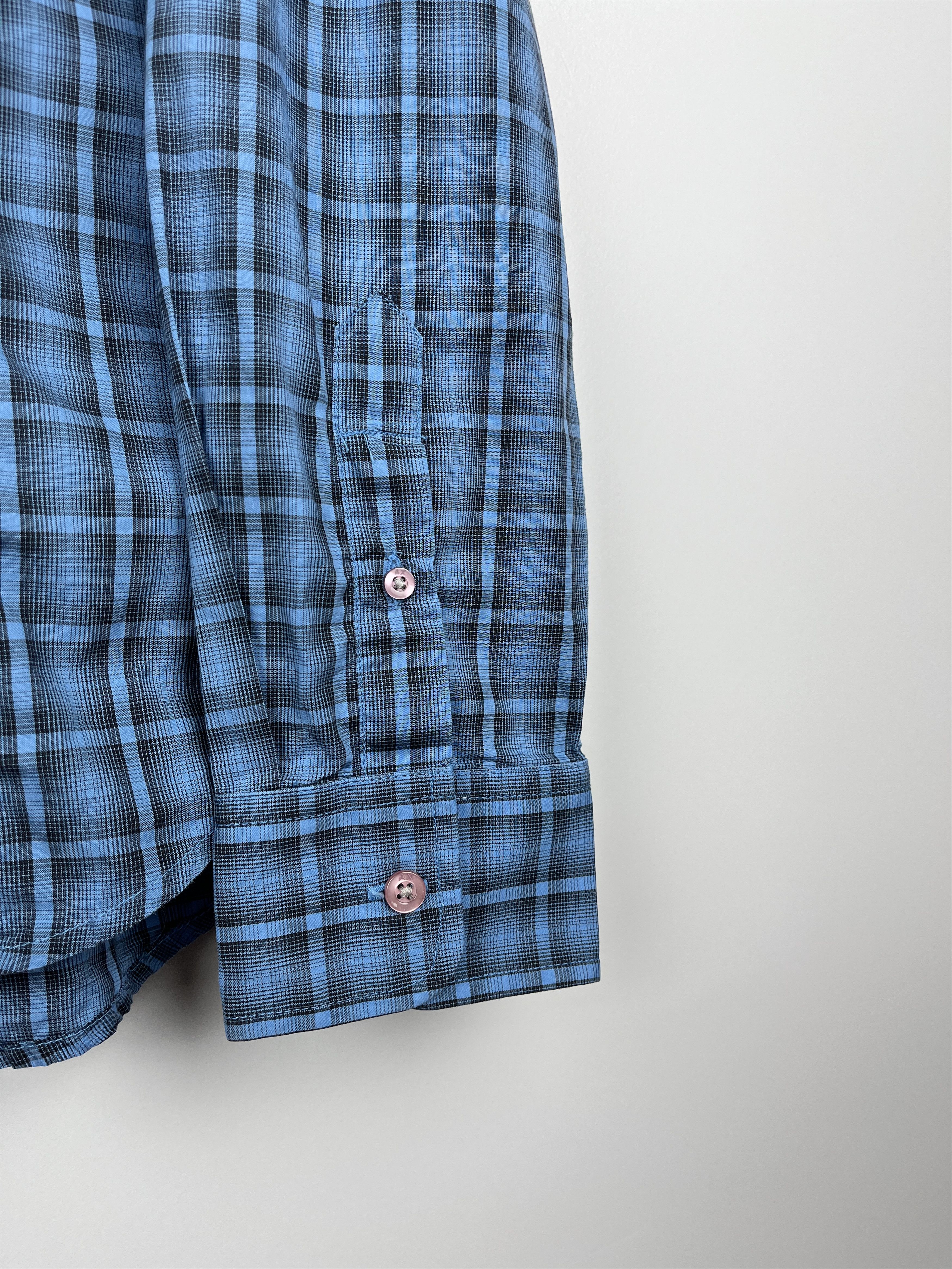 Armani Exchange A/X Armani Exchange Check Long Sleeve Button Up Shirt Size US M / EU 48-50 / 2 - 11 Thumbnail
