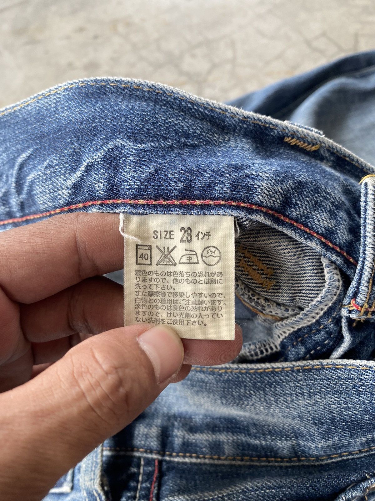 Levi's Flare Jeans Baggy Vintage Levi's Low Rise Bootcut Size 29" - 10 Thumbnail