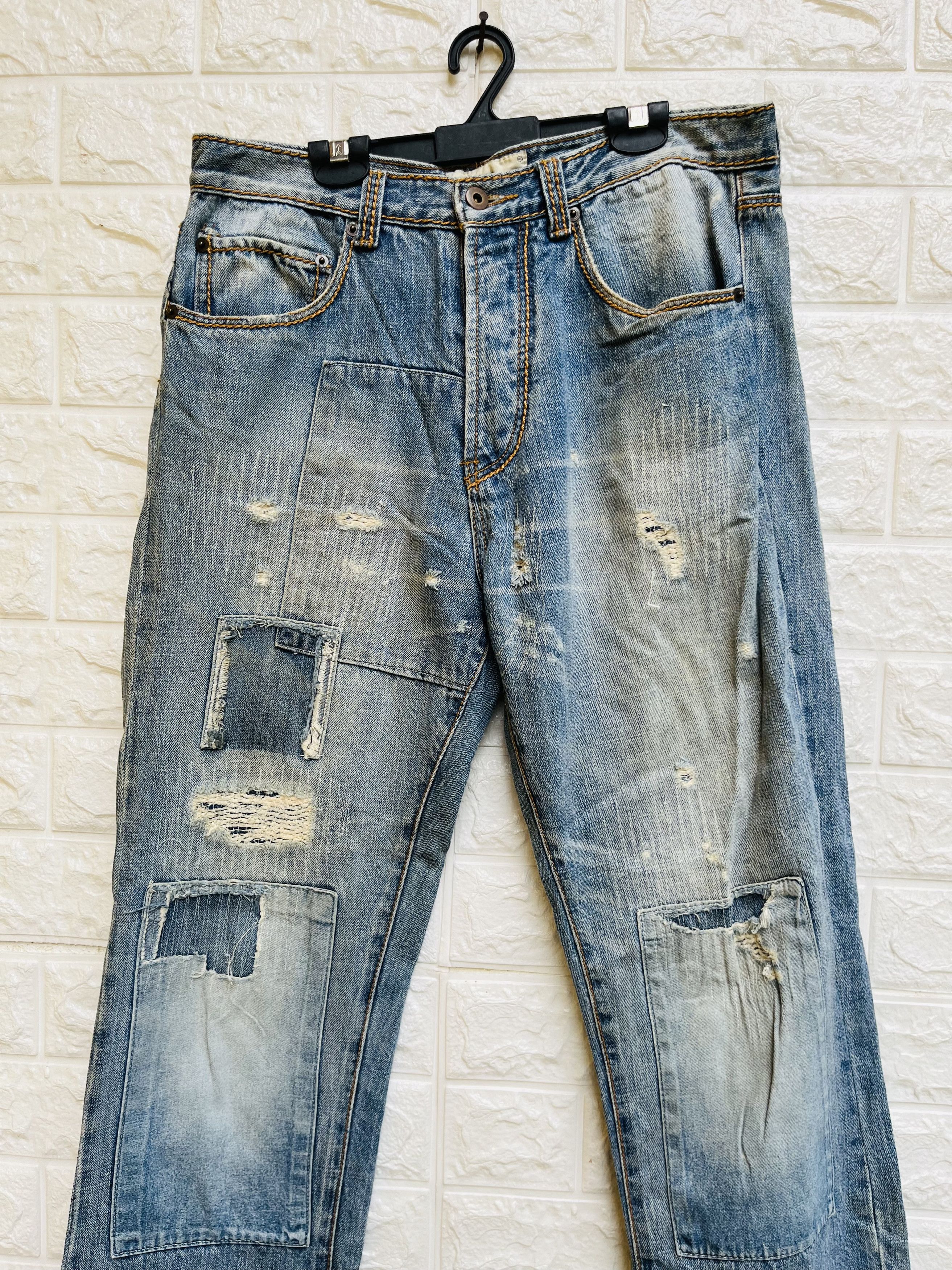 Japanese Brand × Vintage Vintage Nero Distressed Japanese Designer Fashion Style Size US 30 / EU 46 - 3 Thumbnail